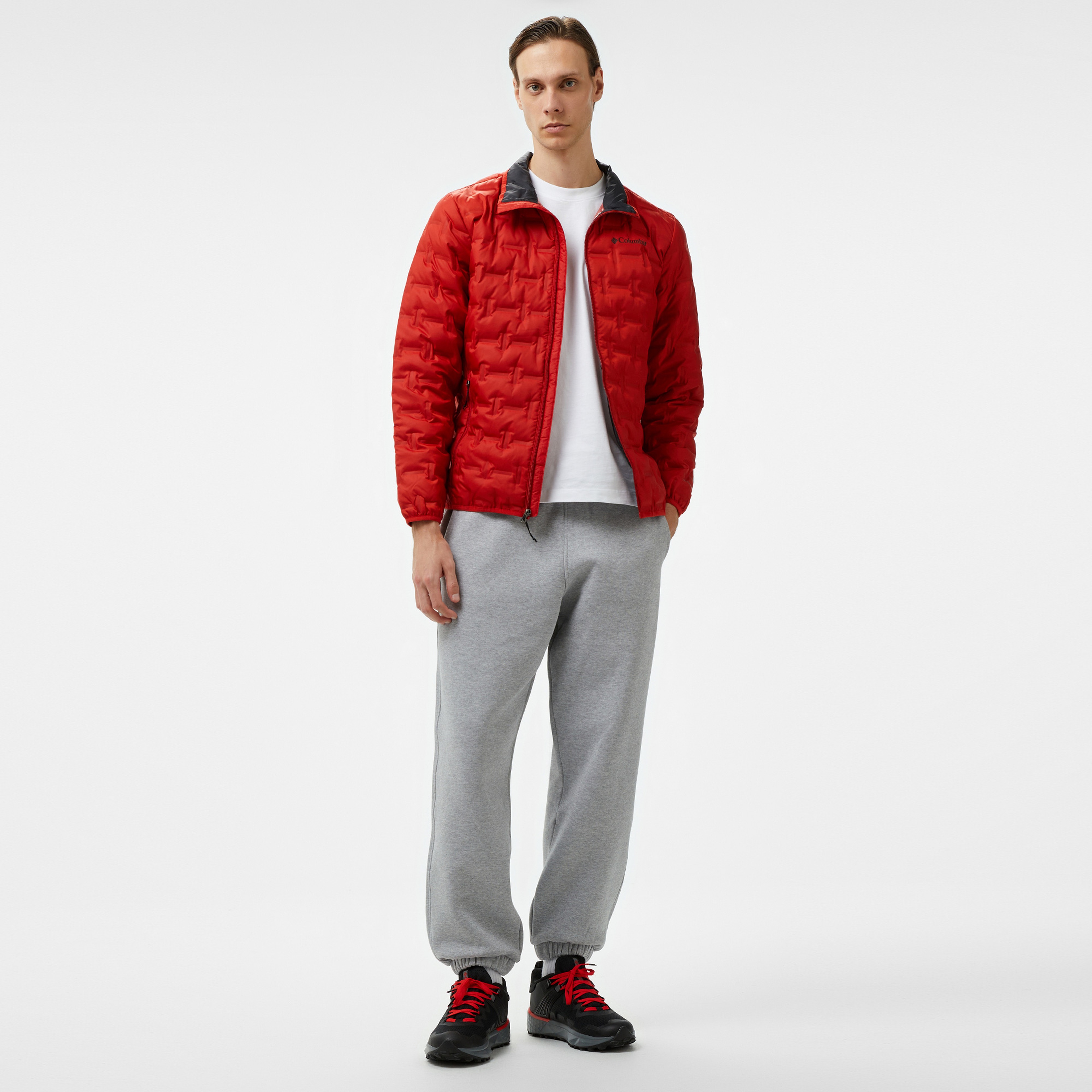 Columbia Delta Ridge II Down Erkek Kırmızı Mont