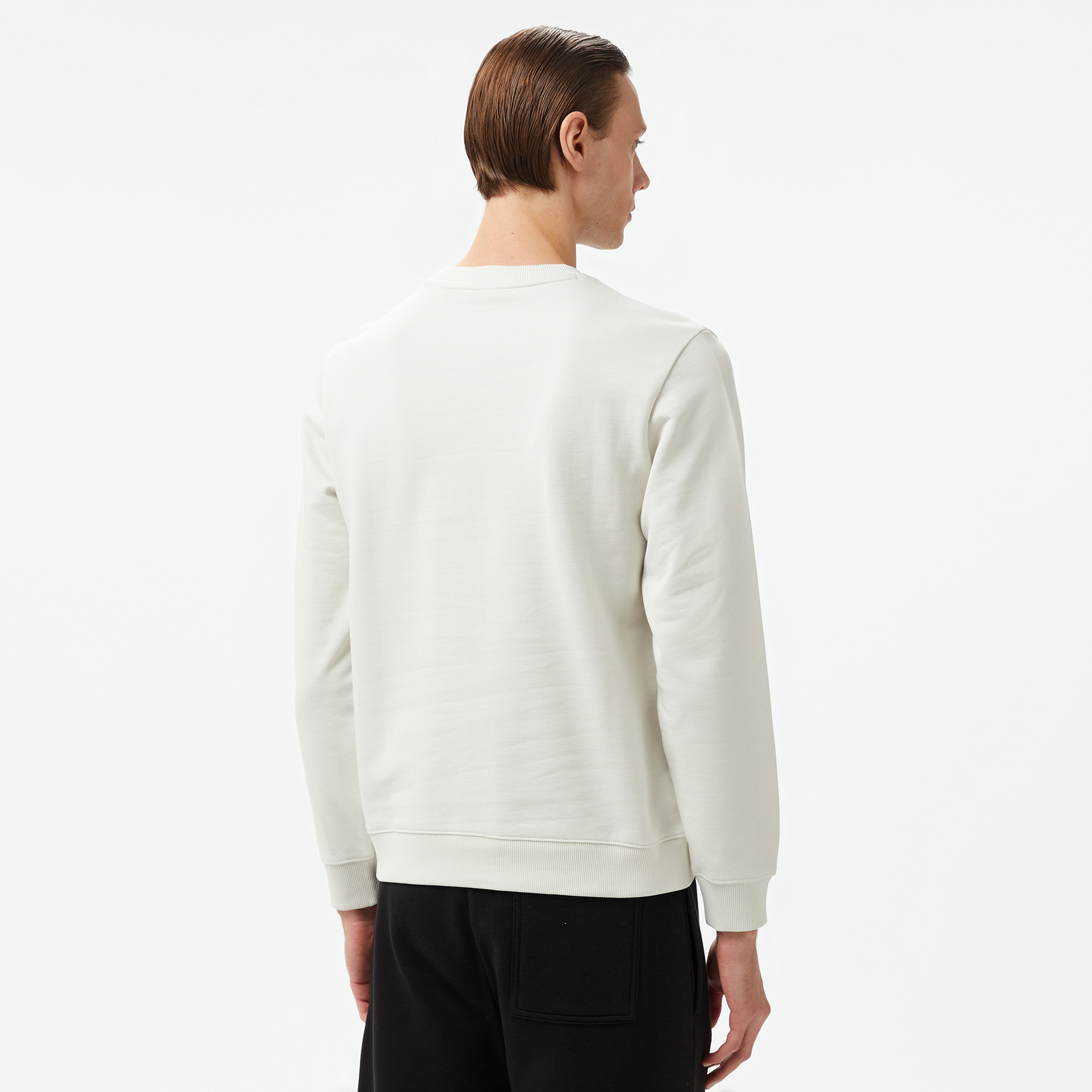 Hugo Diragol 212 Erkek Beyaz Sweatshirt