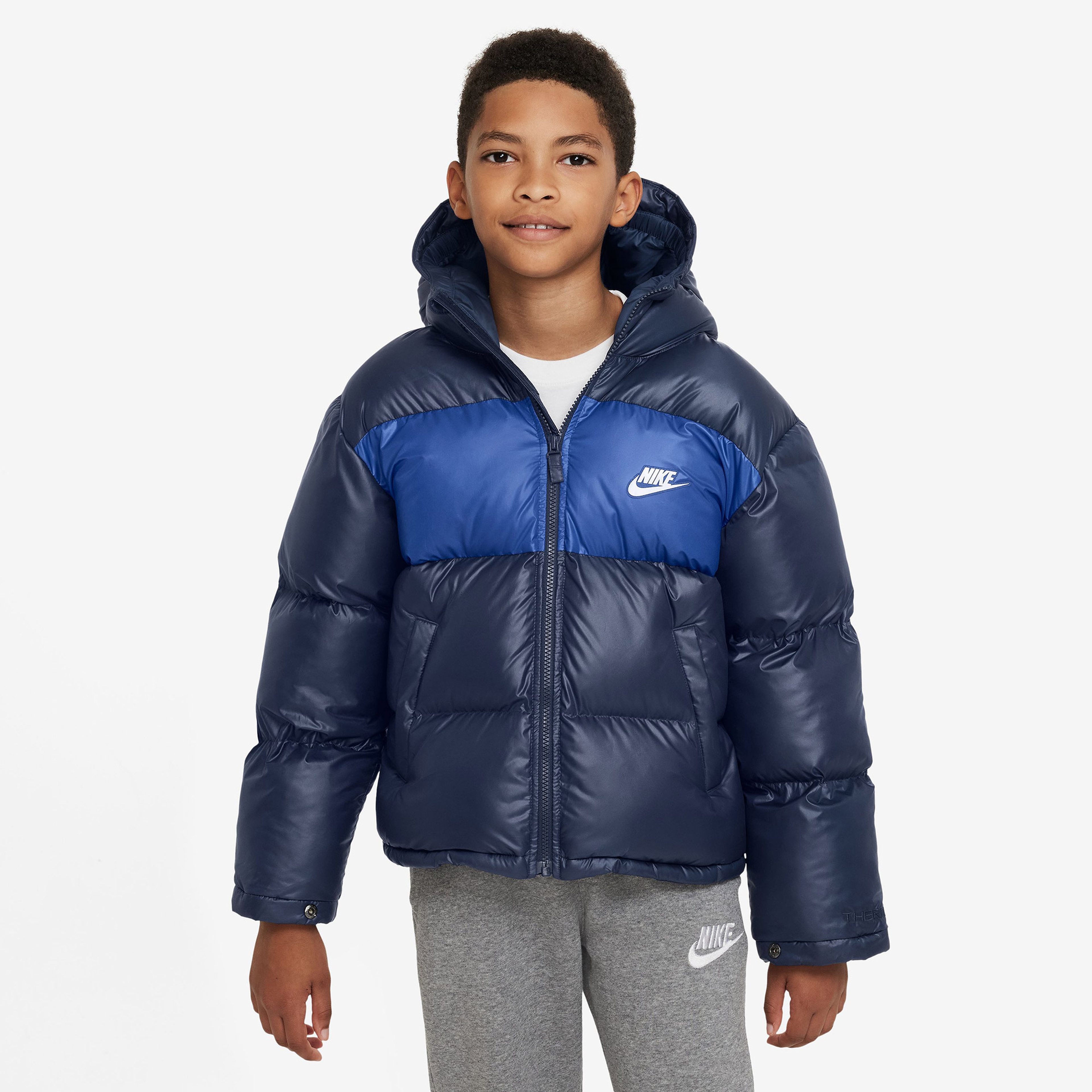 Nike Therma-FIT Ultimate Repel Çocuk Lacivert Mont
