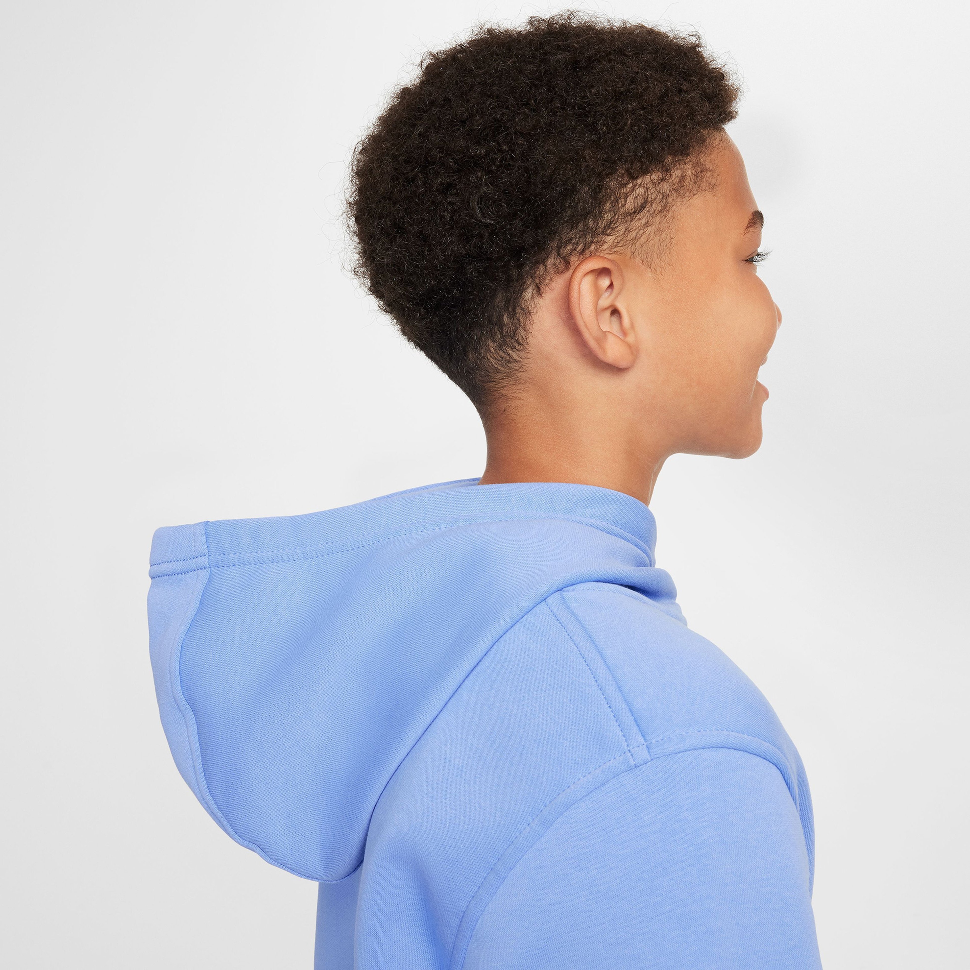 Nike Sportswear Club Fleece Çocuk Mavi Kapüşonlu Sweatshirt