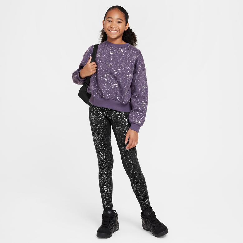 Nike Sportswear Club Fleece Çocuk Mor Sweatshirt