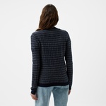 Tommy Hilfiger Textured V-Nk Kadın Beyaz Hırka
