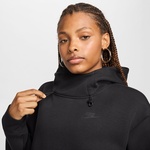 Nike Sportswear Tech Fleece Kadın Siyah Kapüşonlu Sweatshirt