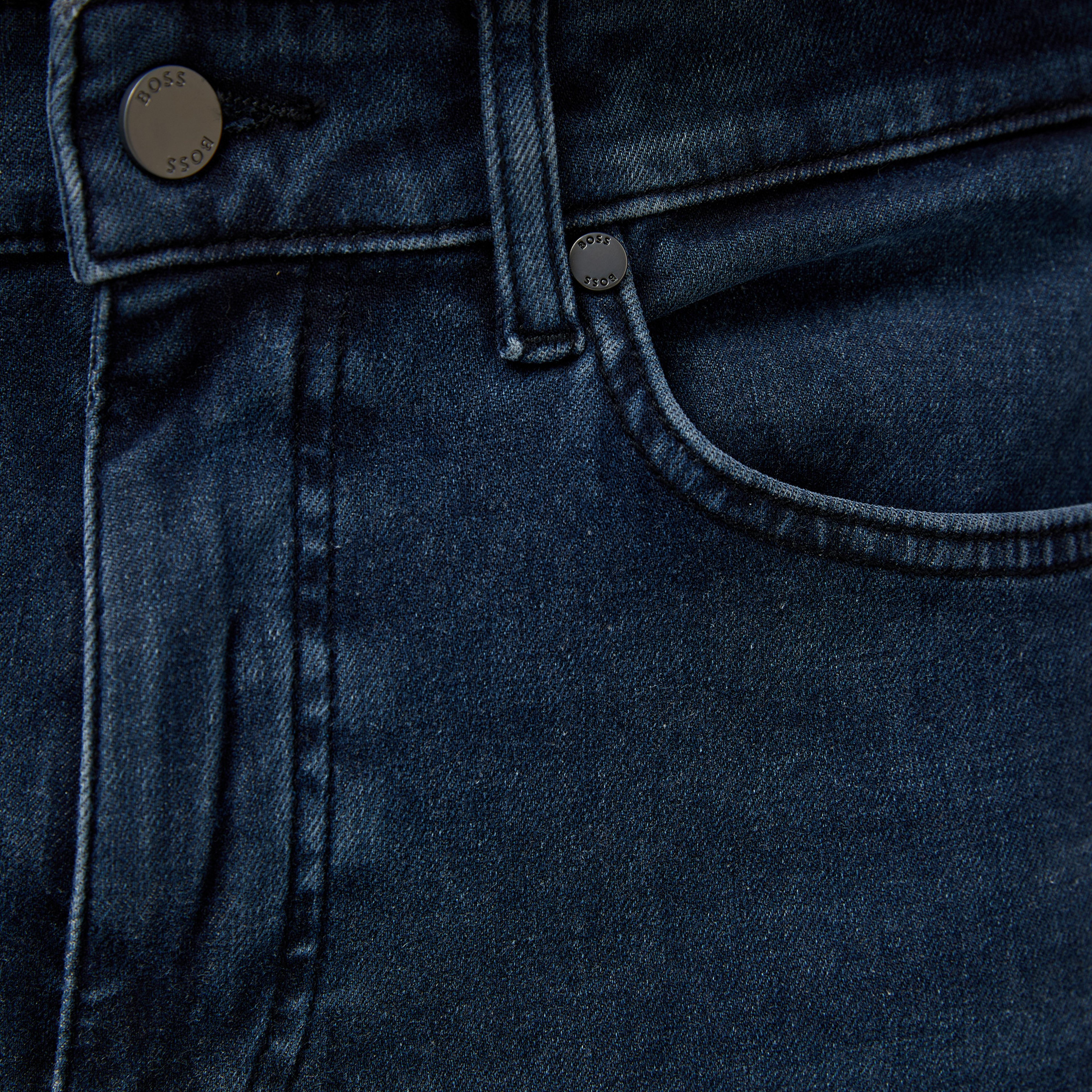 Boss Delaware Erkek Lacivert Jean