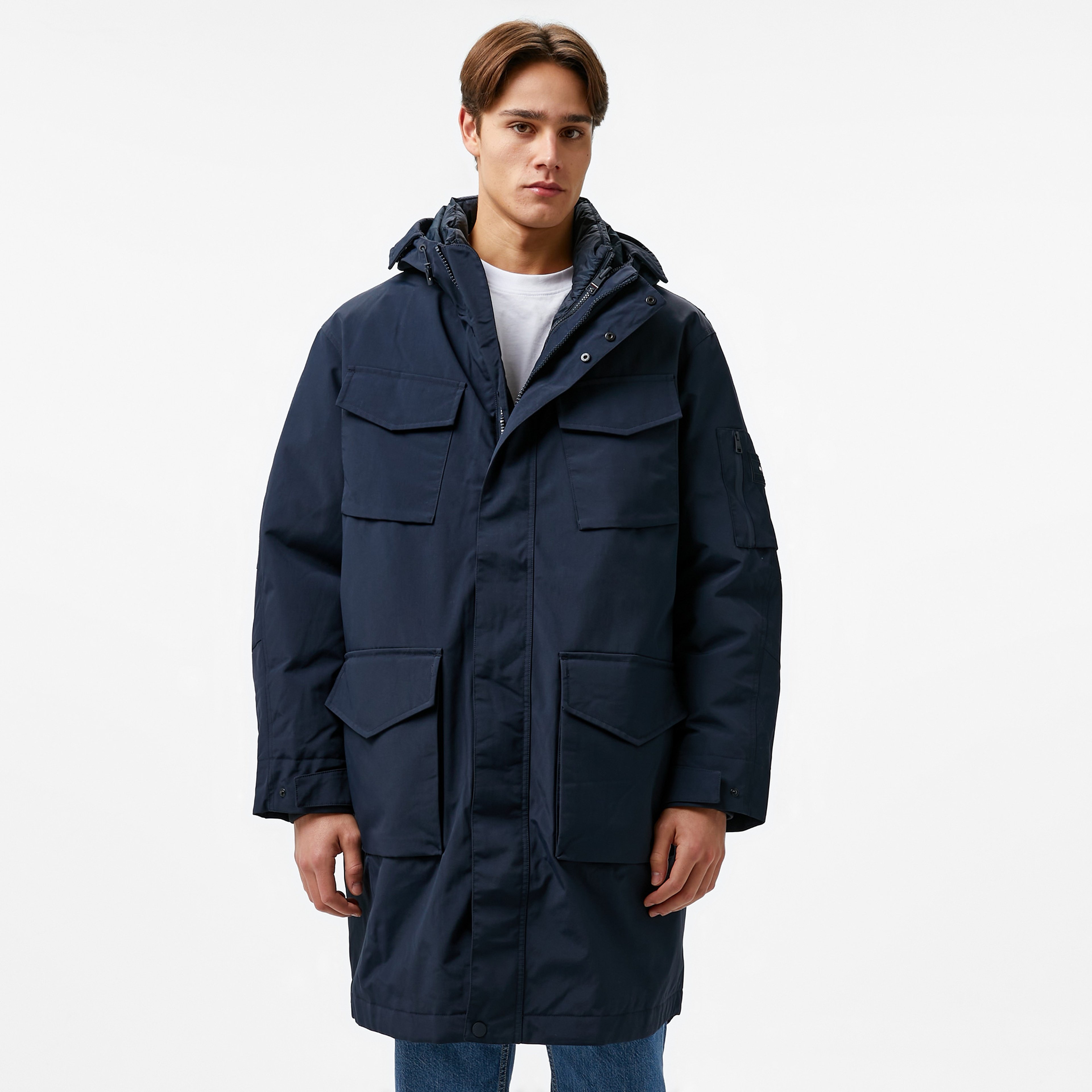 Tommy Hilfiger 3lü Erkek Mavi Mont