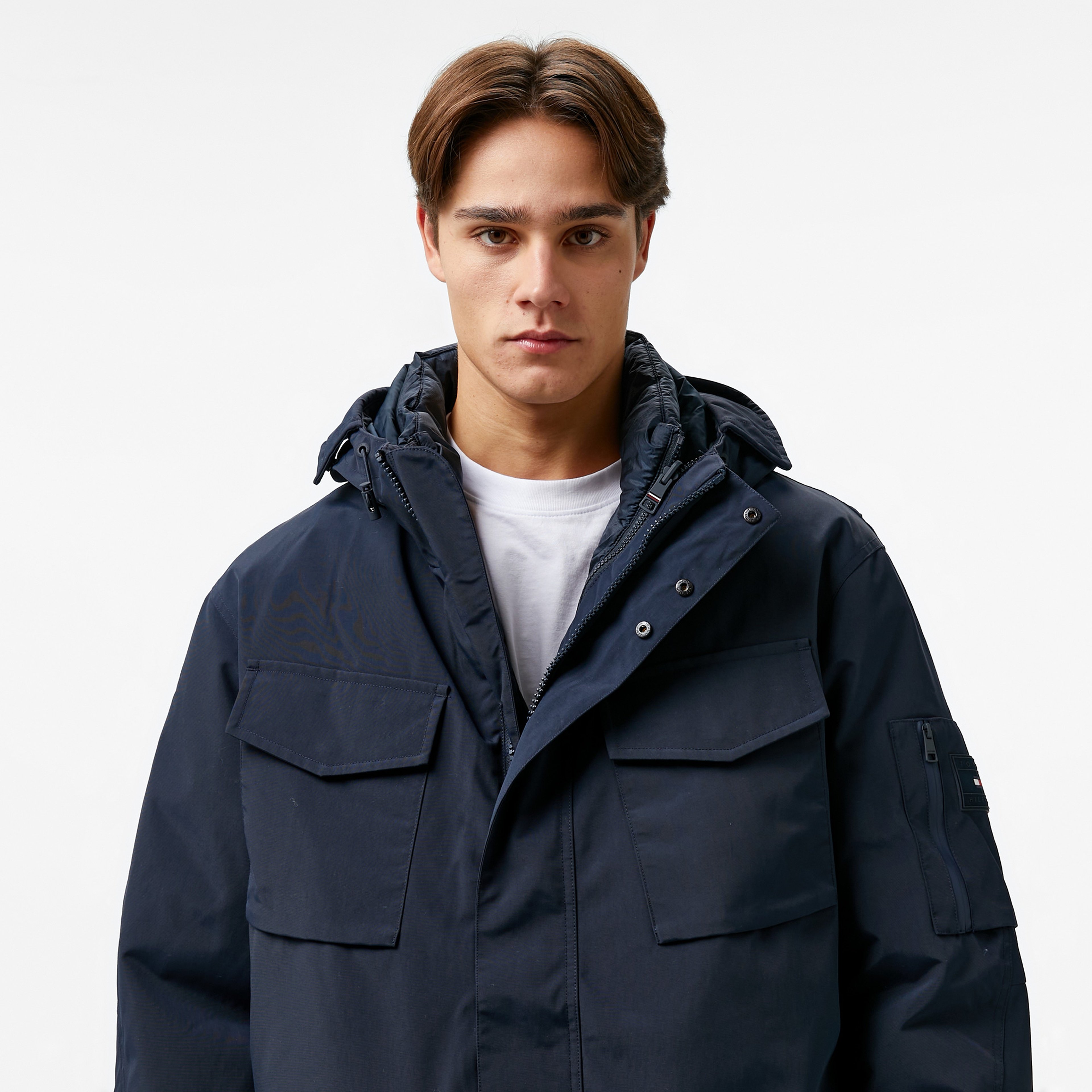 Tommy Hilfiger 3lü Erkek Mavi Mont