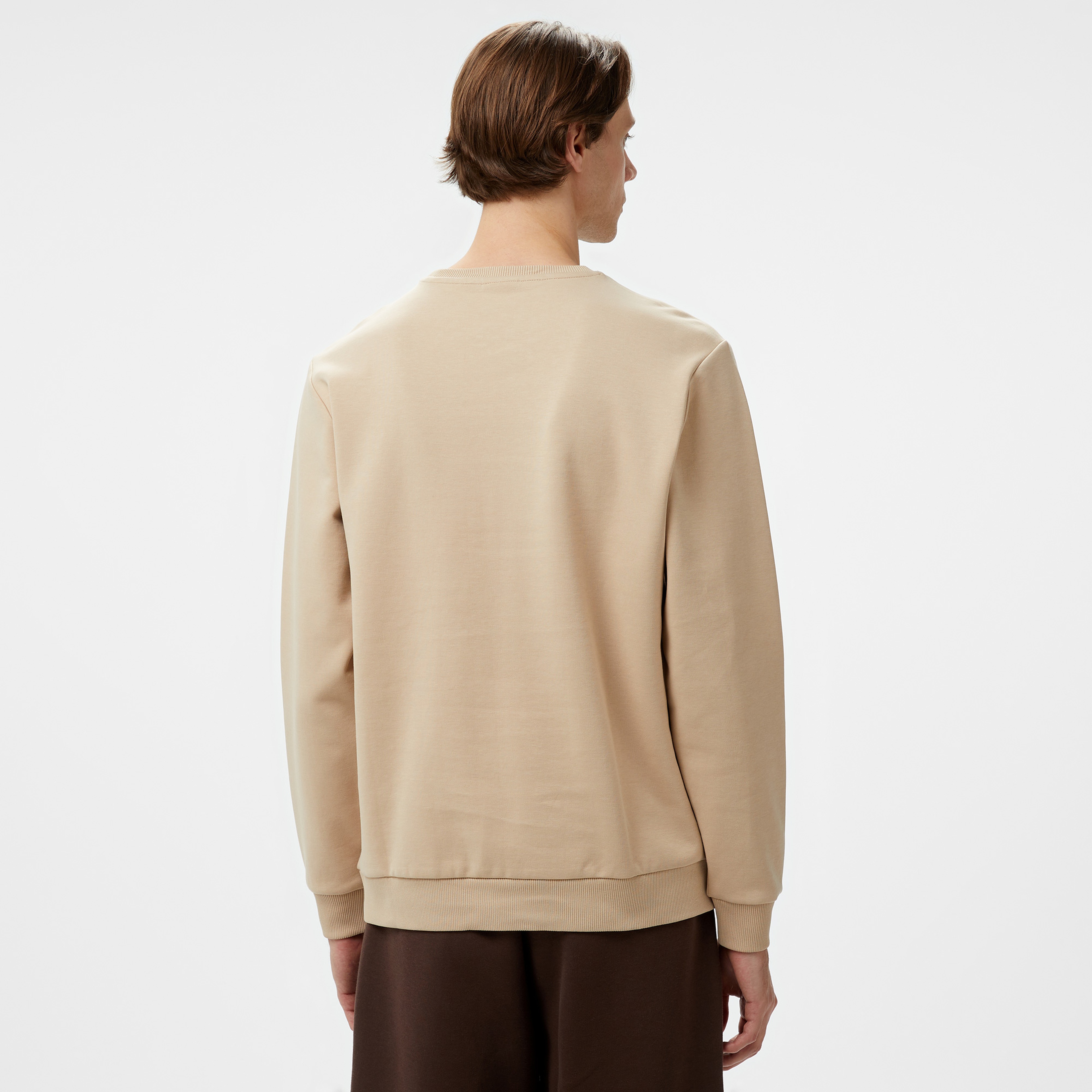 Columbia Csc Nature And Back Crew Erkek Kahverengi Sweatshirt