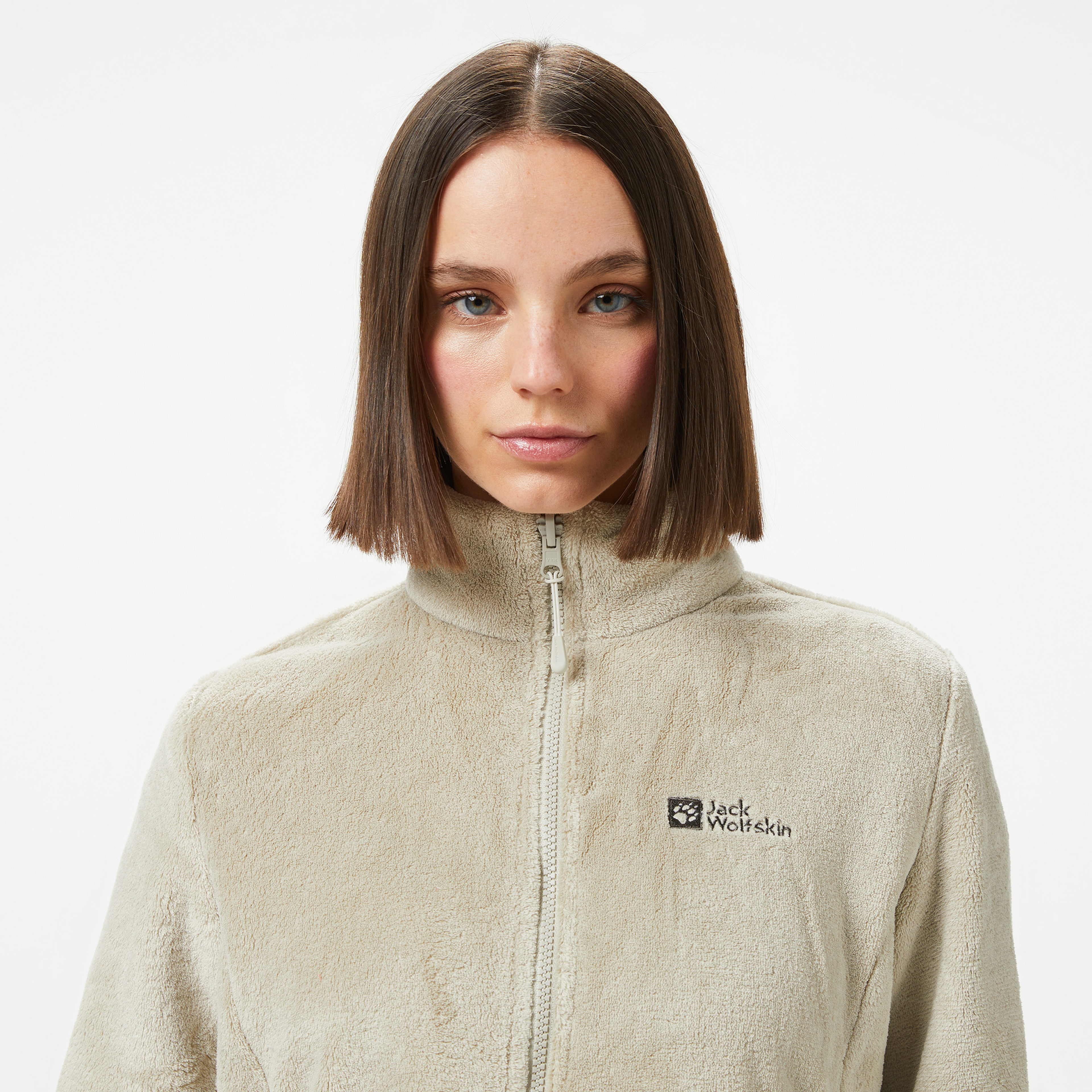 Jack Wolfskin Rotwand 3In1 Kadın Gri Outdoor Ceketi