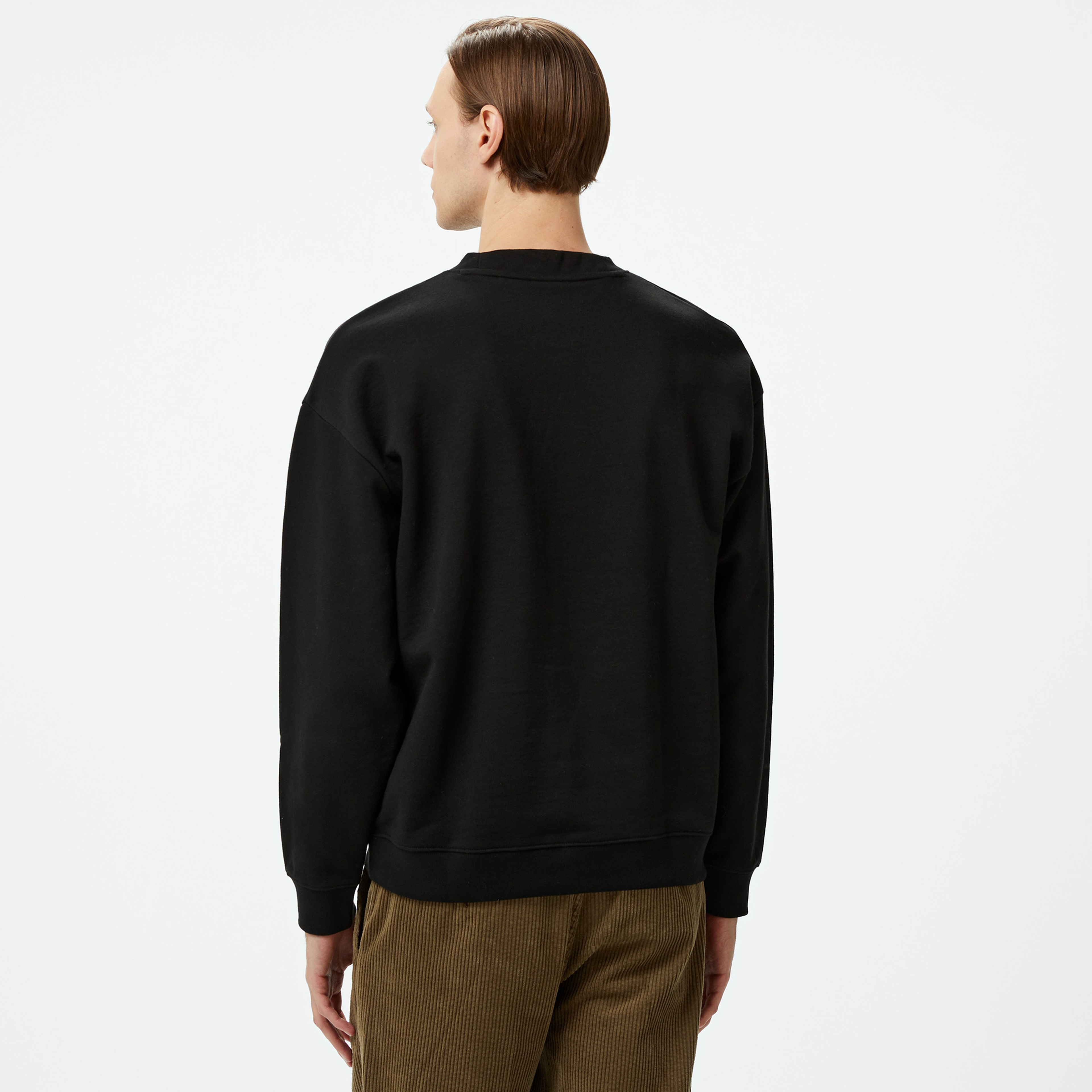 Hugo Dlogonty Erkek Siyah Sweatshirt