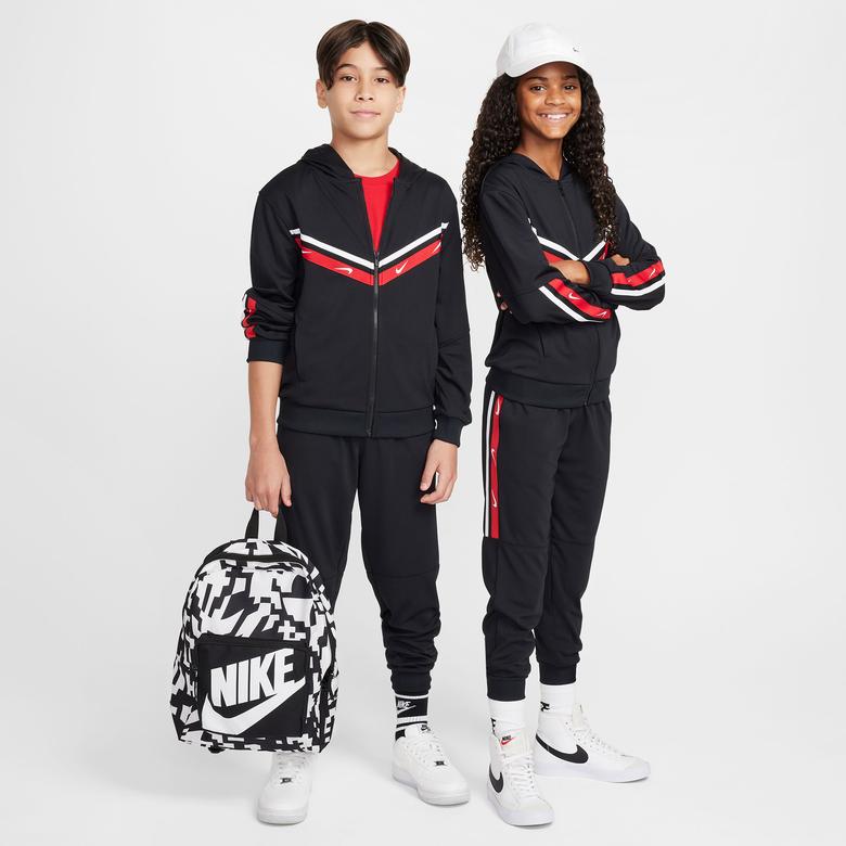 Nike Sportswear Club+ Çocuk Siyah Sweatshirt
