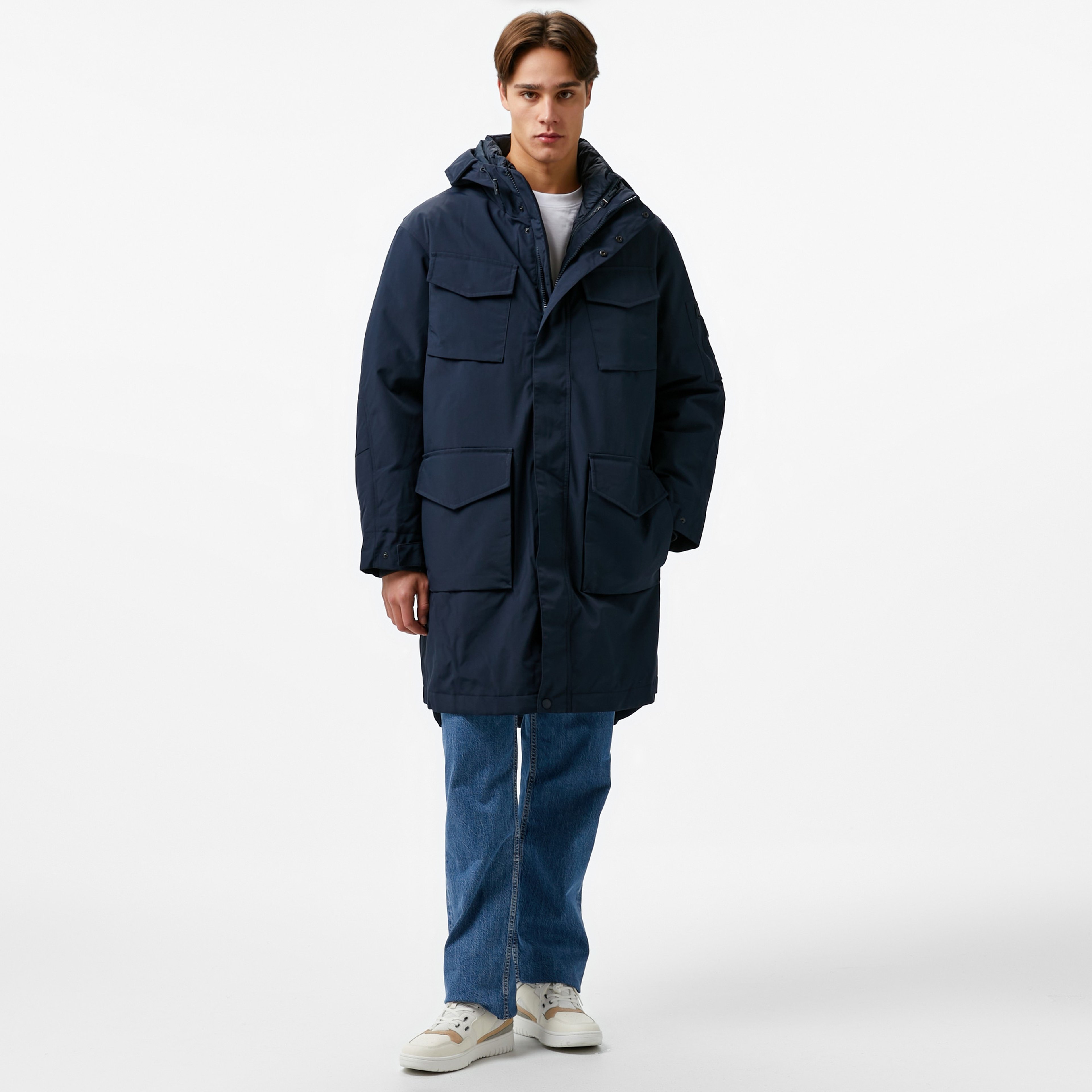 Tommy Hilfiger 3lü Erkek Mavi Mont