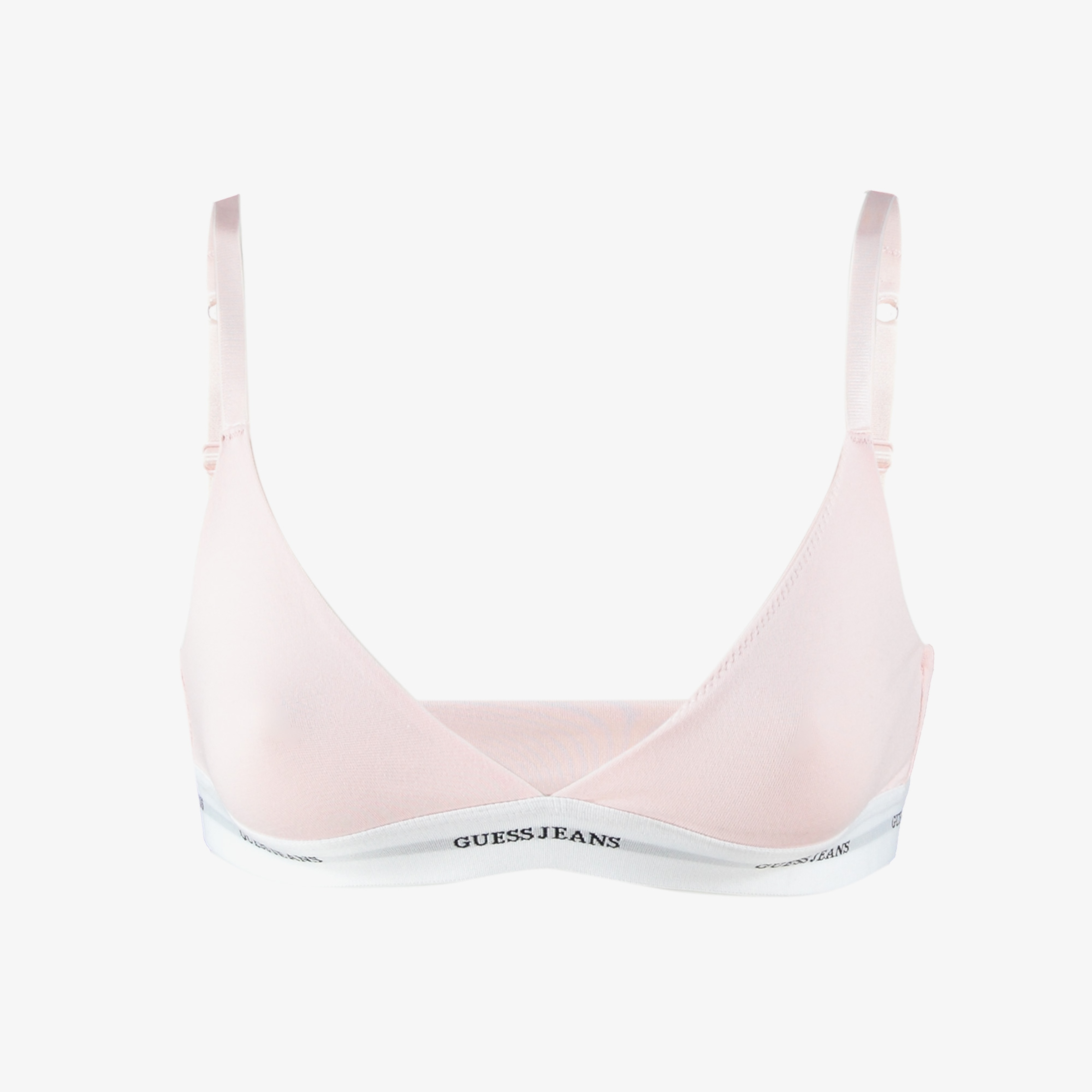 Guess Triangle Eco Cuddle Jersey 180 Gr Kadın Pembe Sütyen