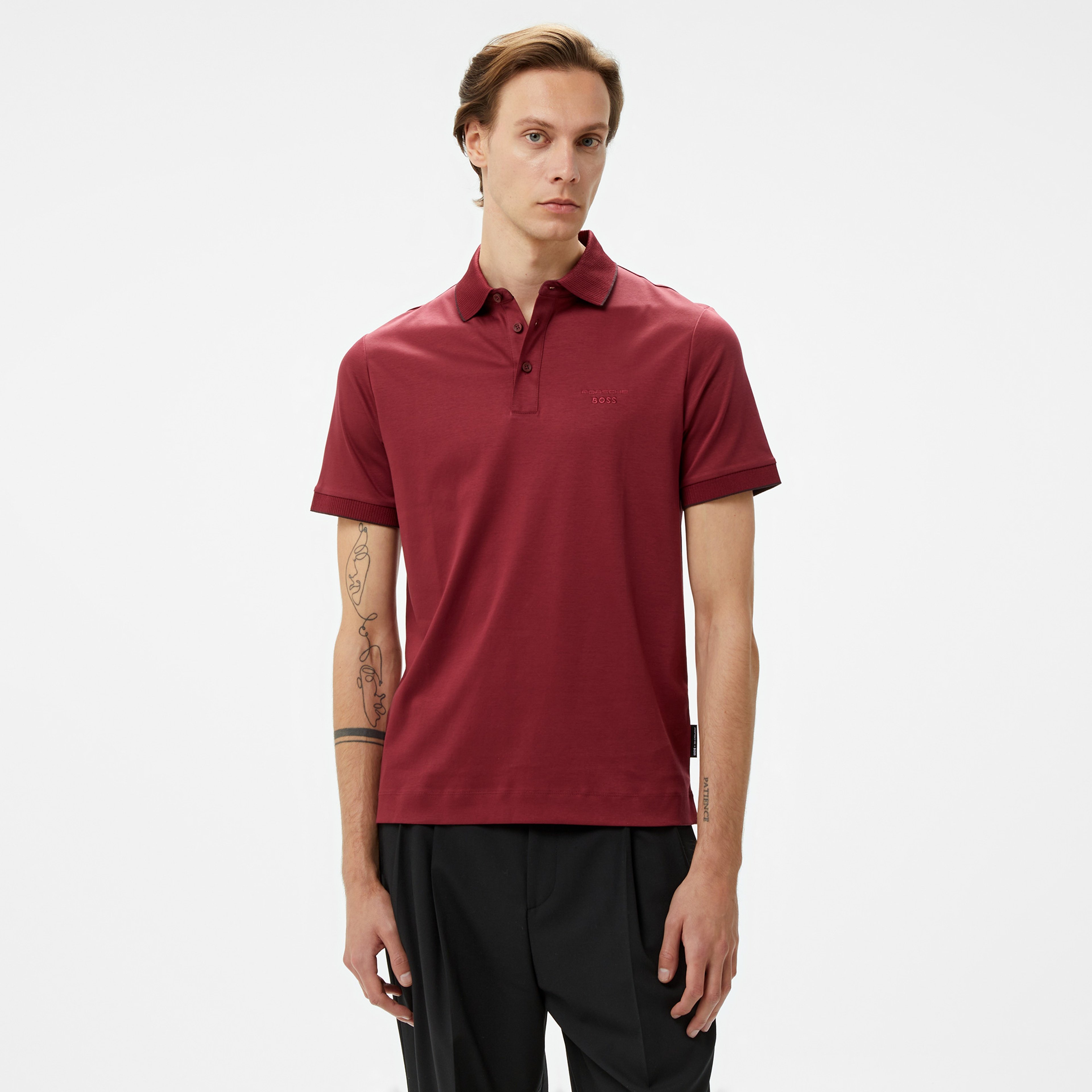 Boss H-Prout 400_Ps Erkek Kırmızı Polo