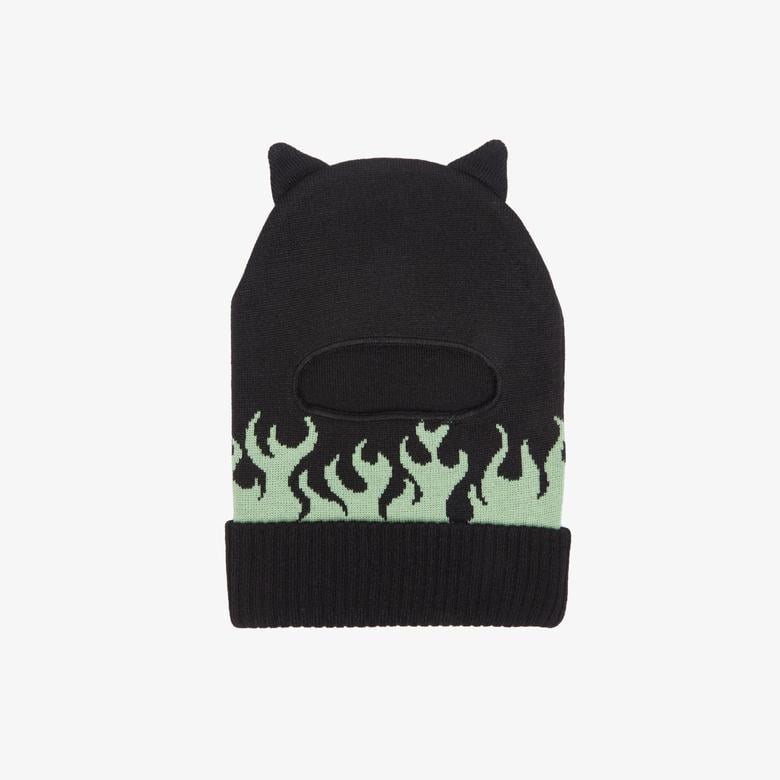 Ripndip Volt Kitty Ears Balaclava Erkek Siyah Bere