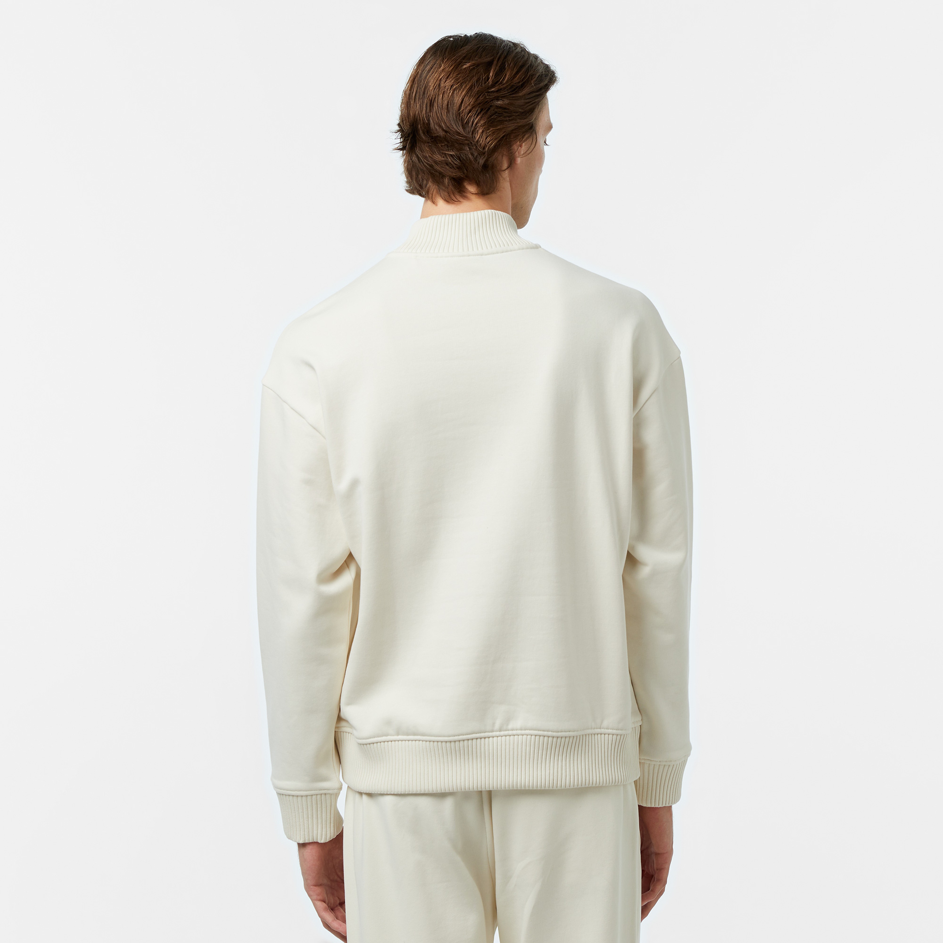 Hugo Diqiele Erkek Beyaz Sweatshirt