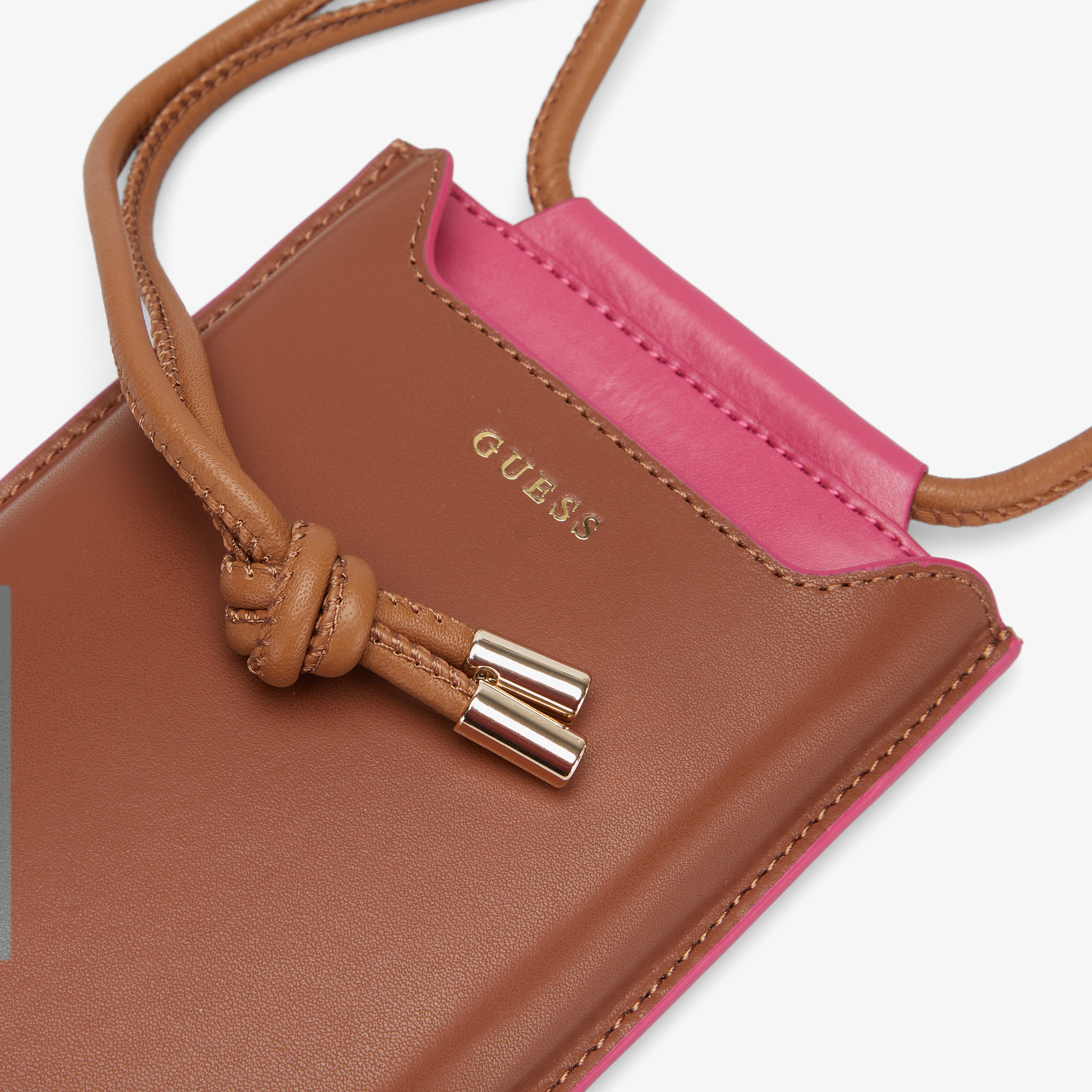 Guess Phone Case Mito Phone Case Kadın Kahverengi Telefon Kabı