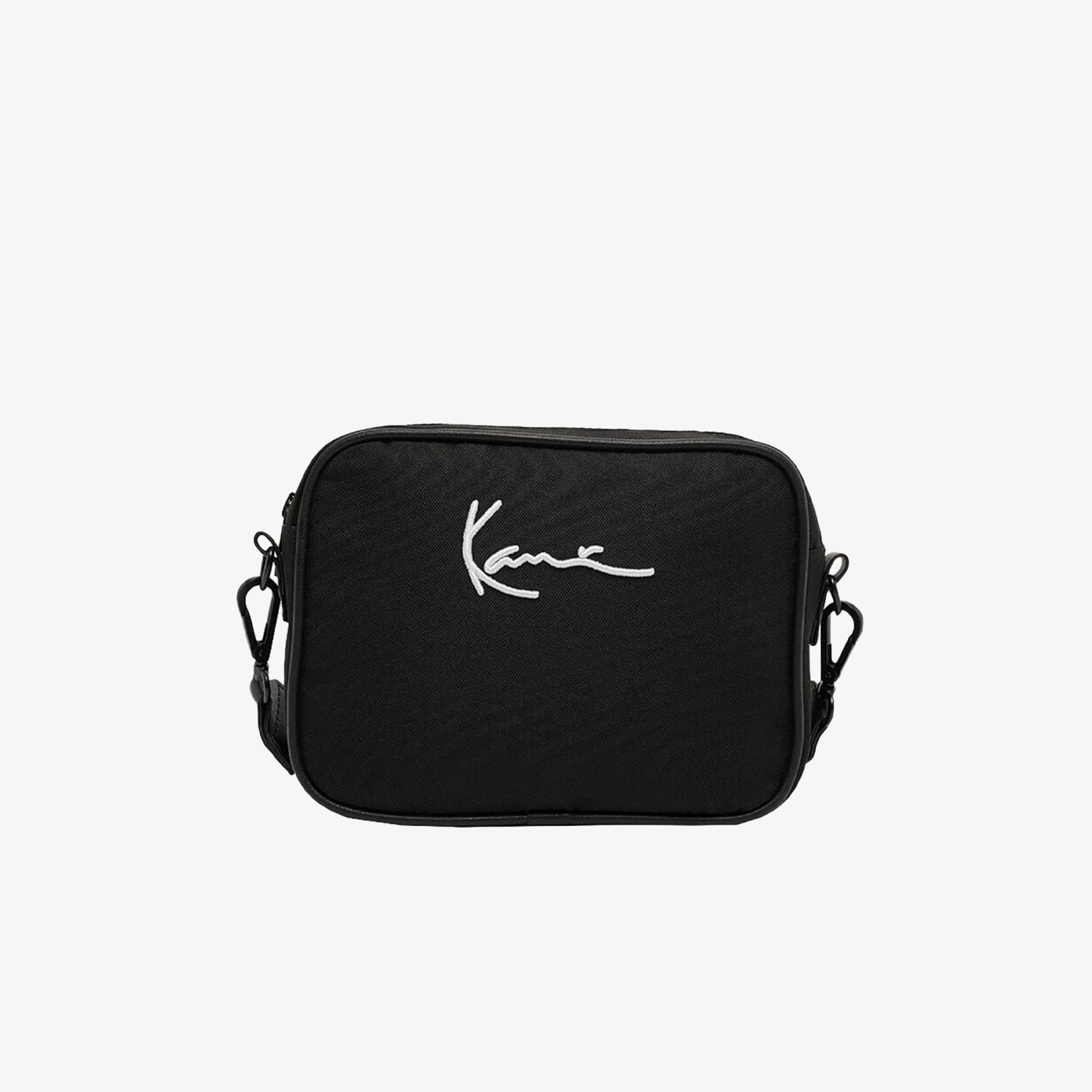 Karl Kani Signature Essential Erkek Siyah Omuz Çantası