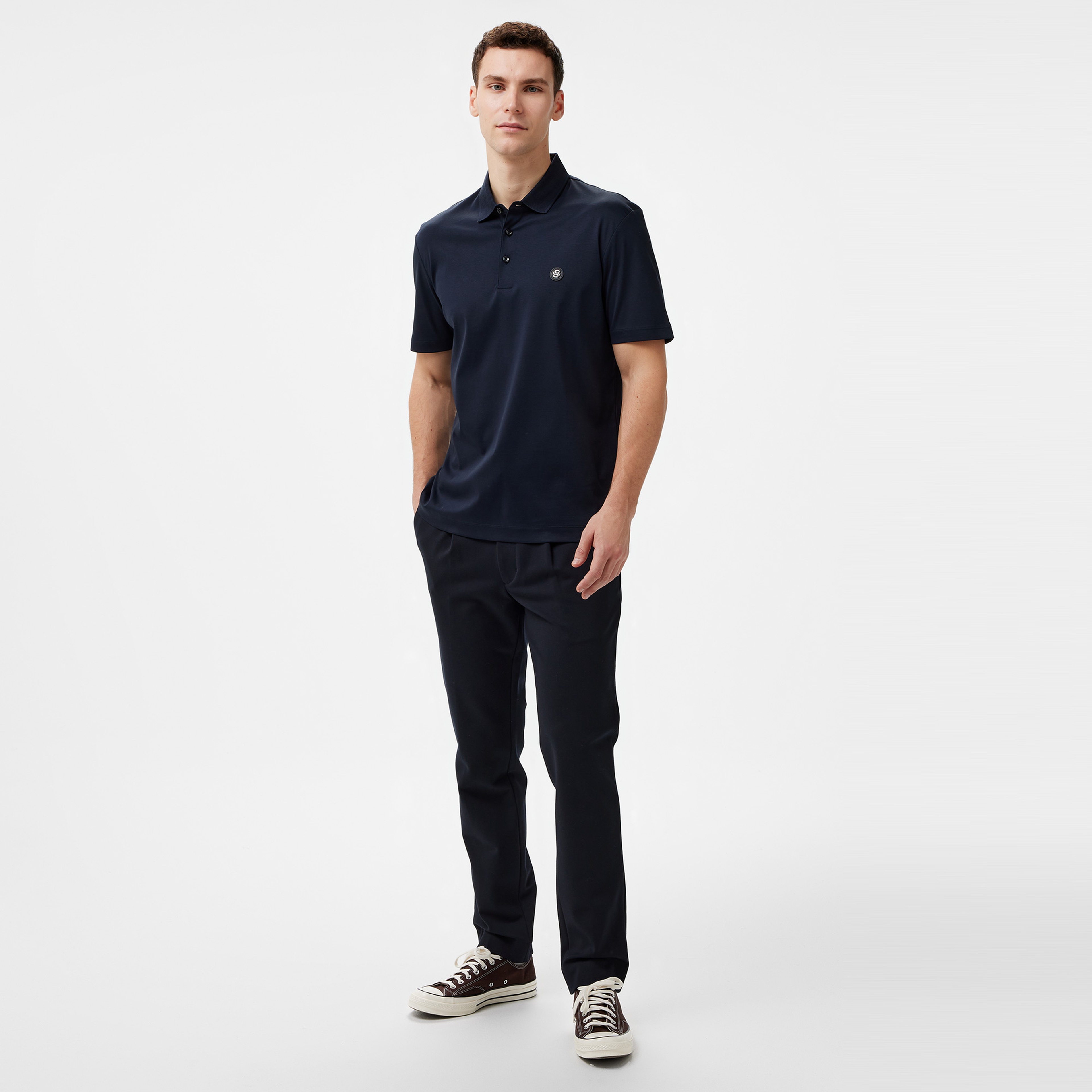 Boss C-Parris 01 Erkek Mavi Polo