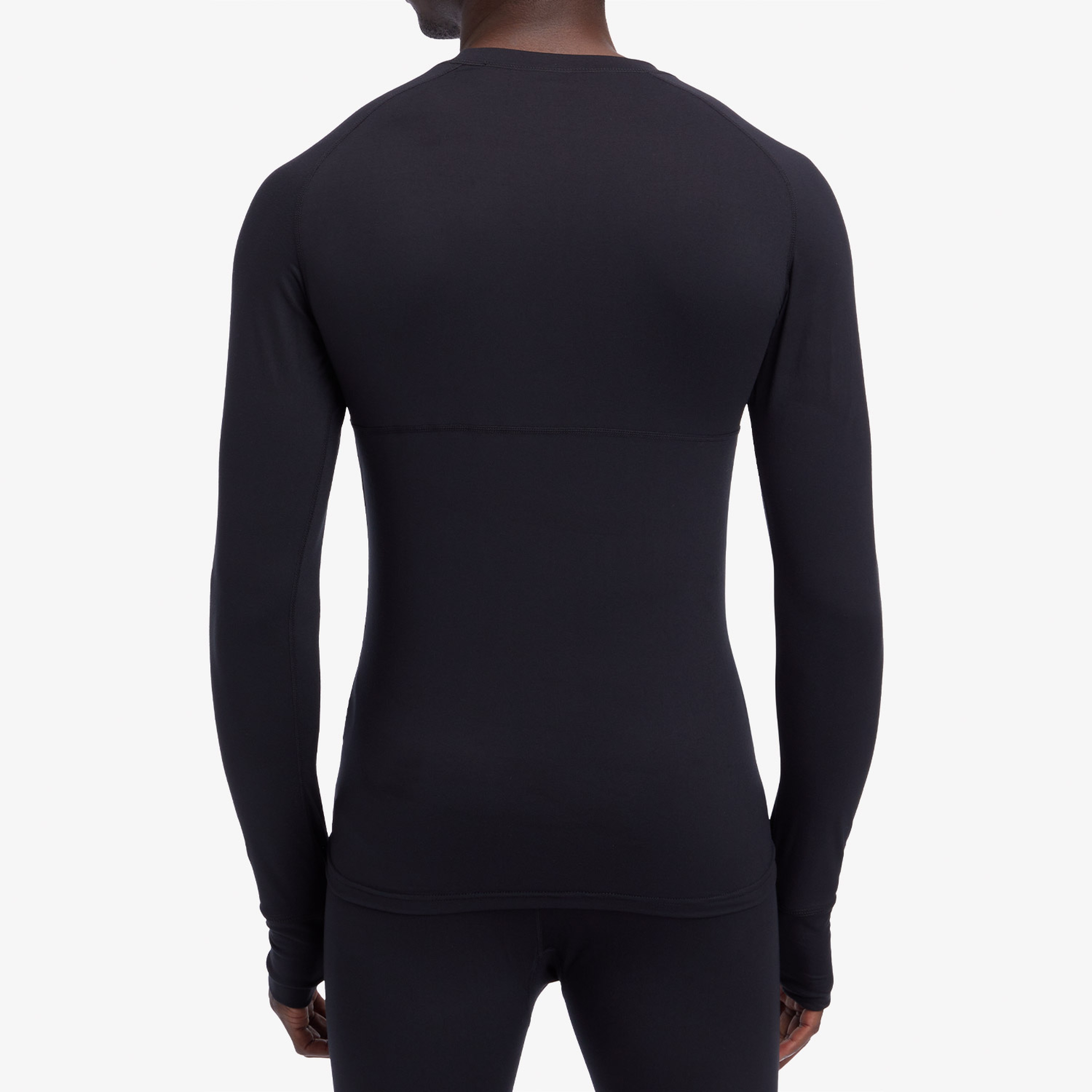 Mc Kinley Dustin II Erkek Siyah Uzun Kollu T-Shirt