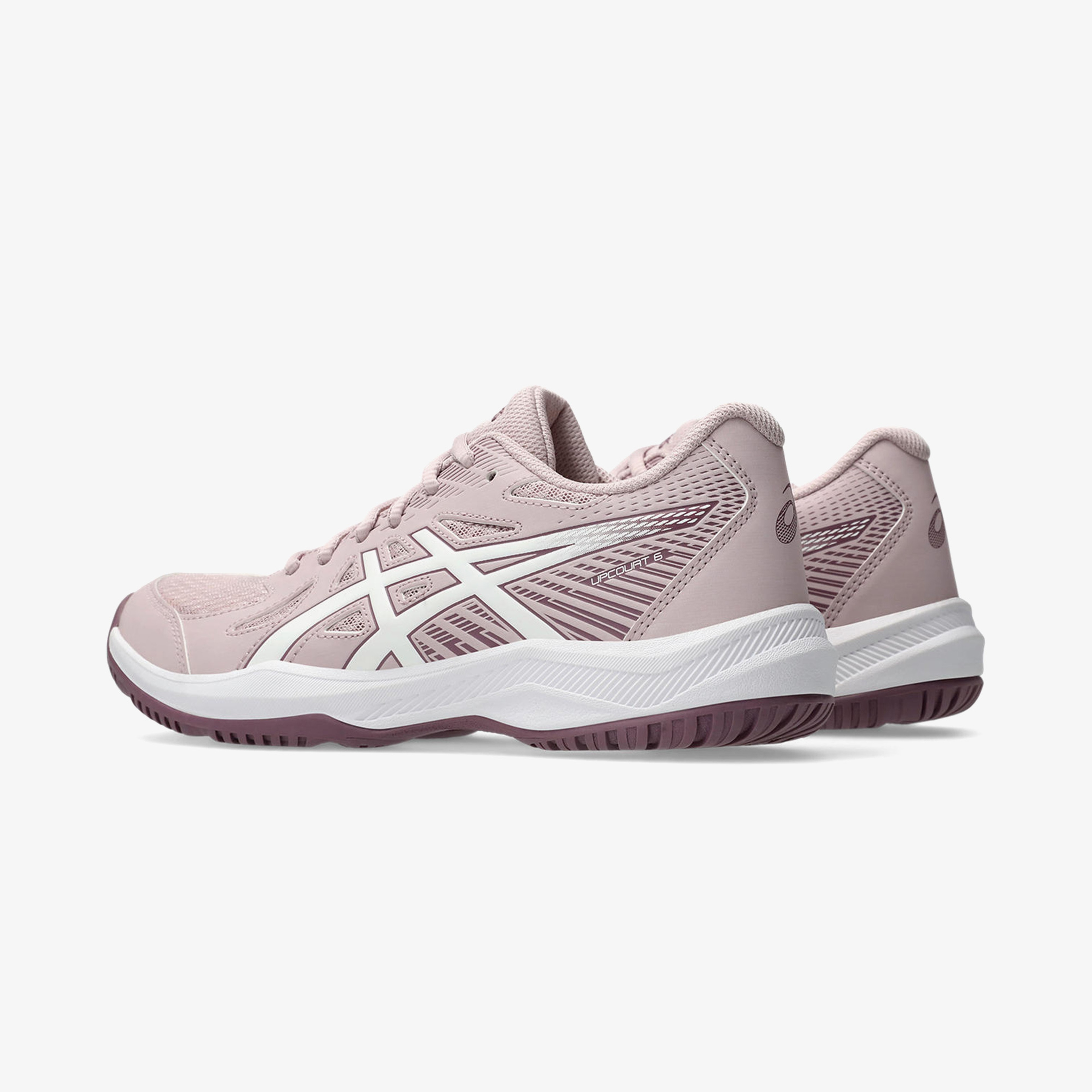 Asics Upcourt 6 Kadın Pembe Voleybol Ayakkabısı
