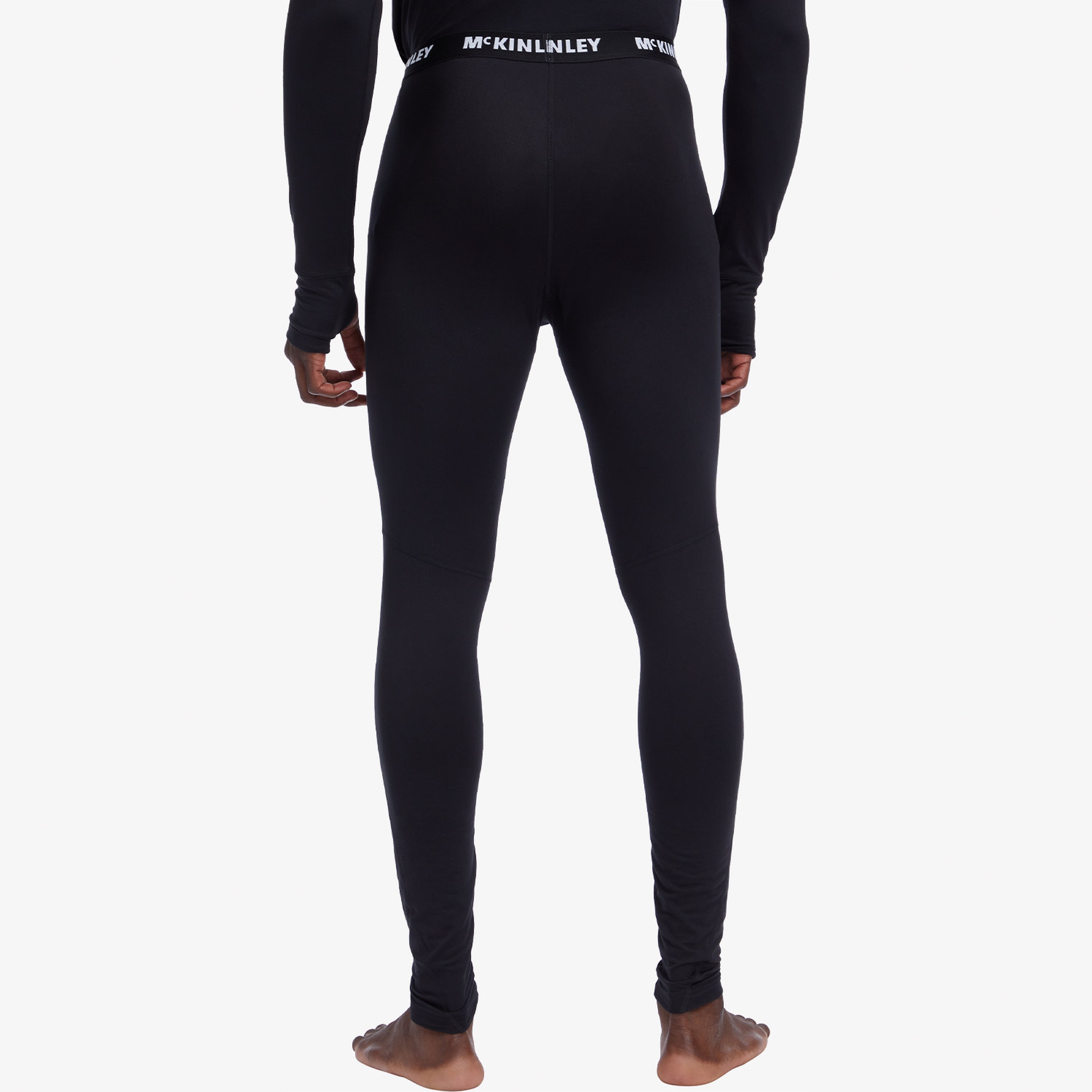 Mc Kinley Dustin II Erkek Siyah Uzun Kollu T-Shirt