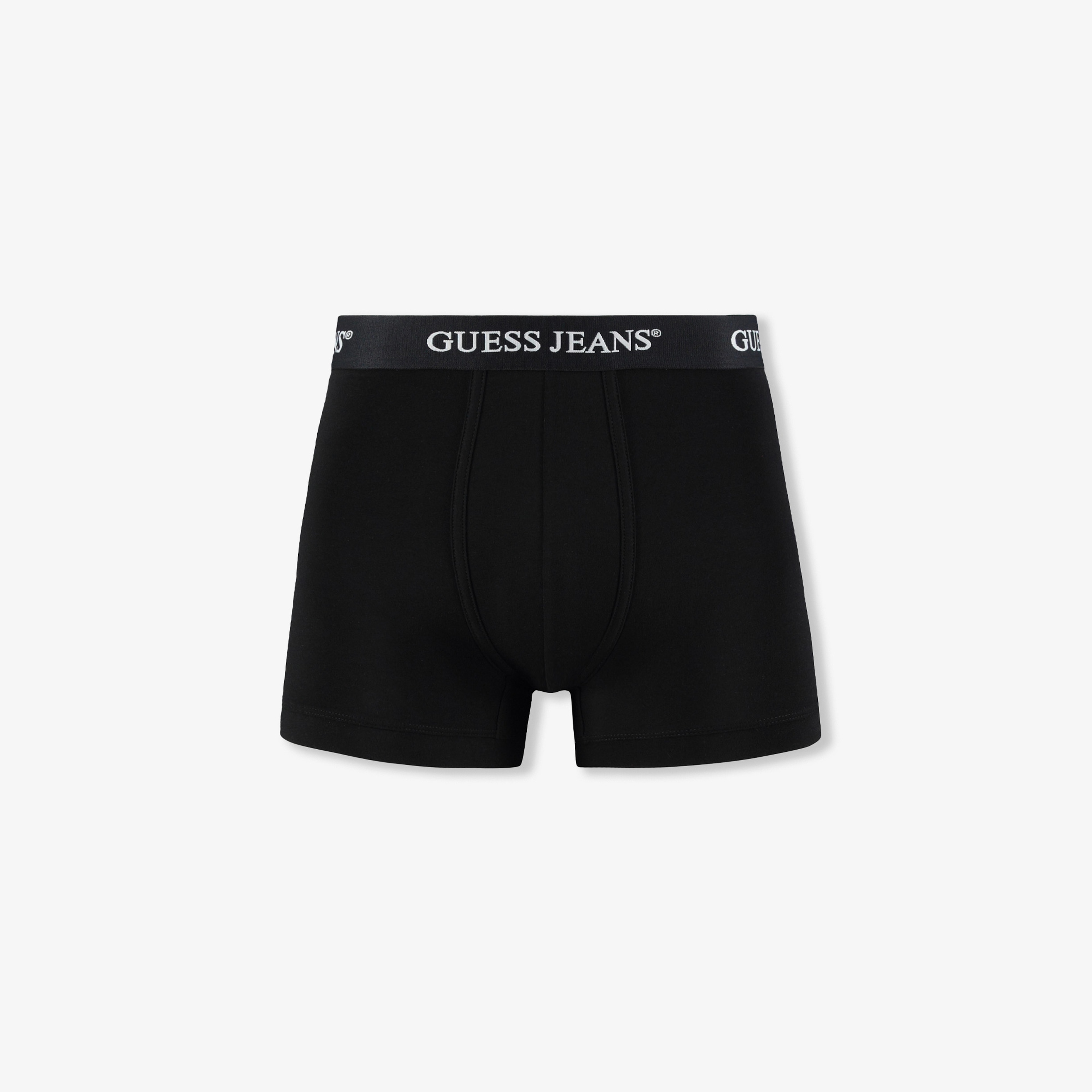 Guess Organic Light Stretch Jersey Erkek Siyah 3'Lü Boxer