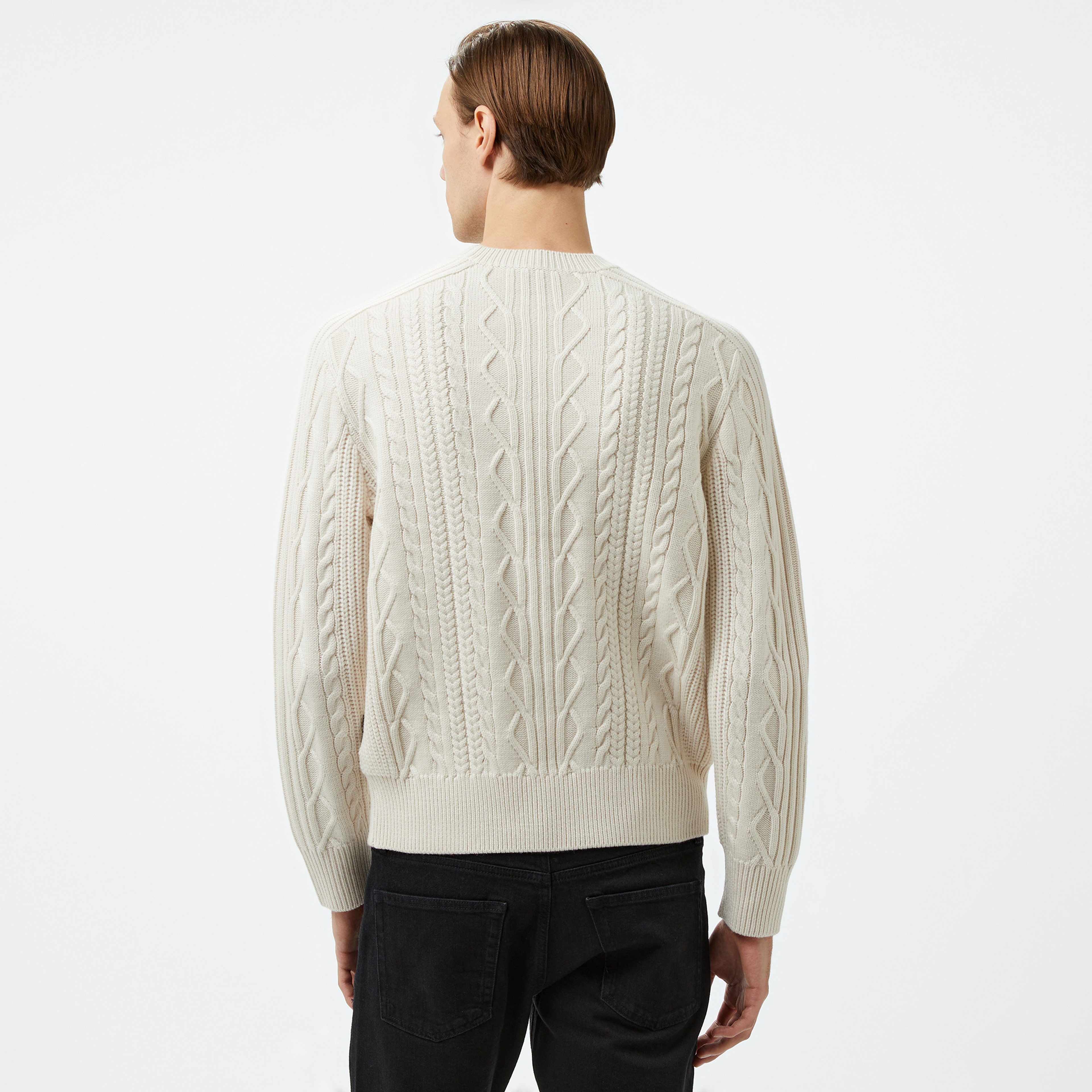 Boss C-Dionel_Ps Erkek Beyaz Sweatshirt