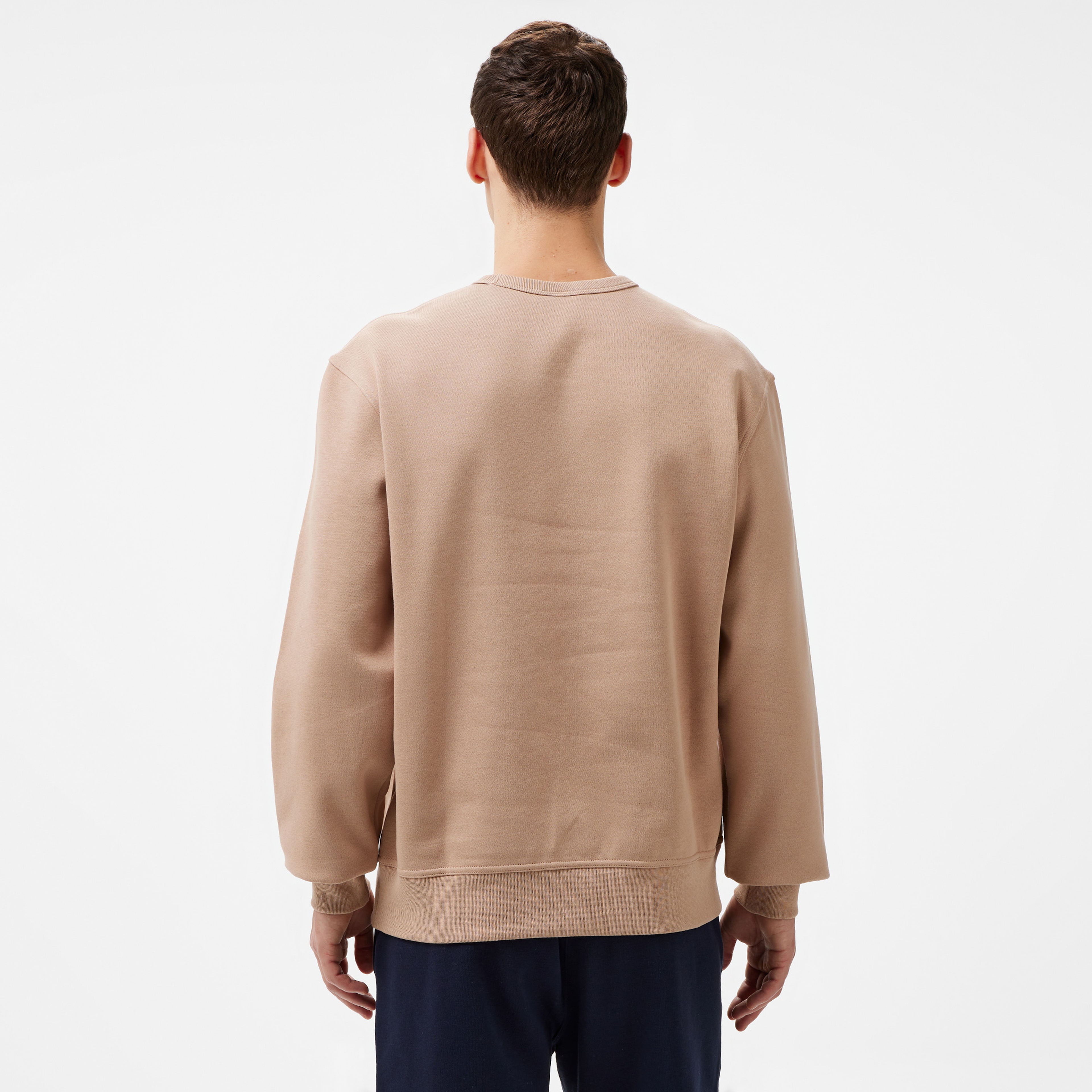 Champion Erkek Bej Sweatshirt