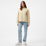 Tommy Hilfiger Varsity Crest Kadın Bej Sweatshirt