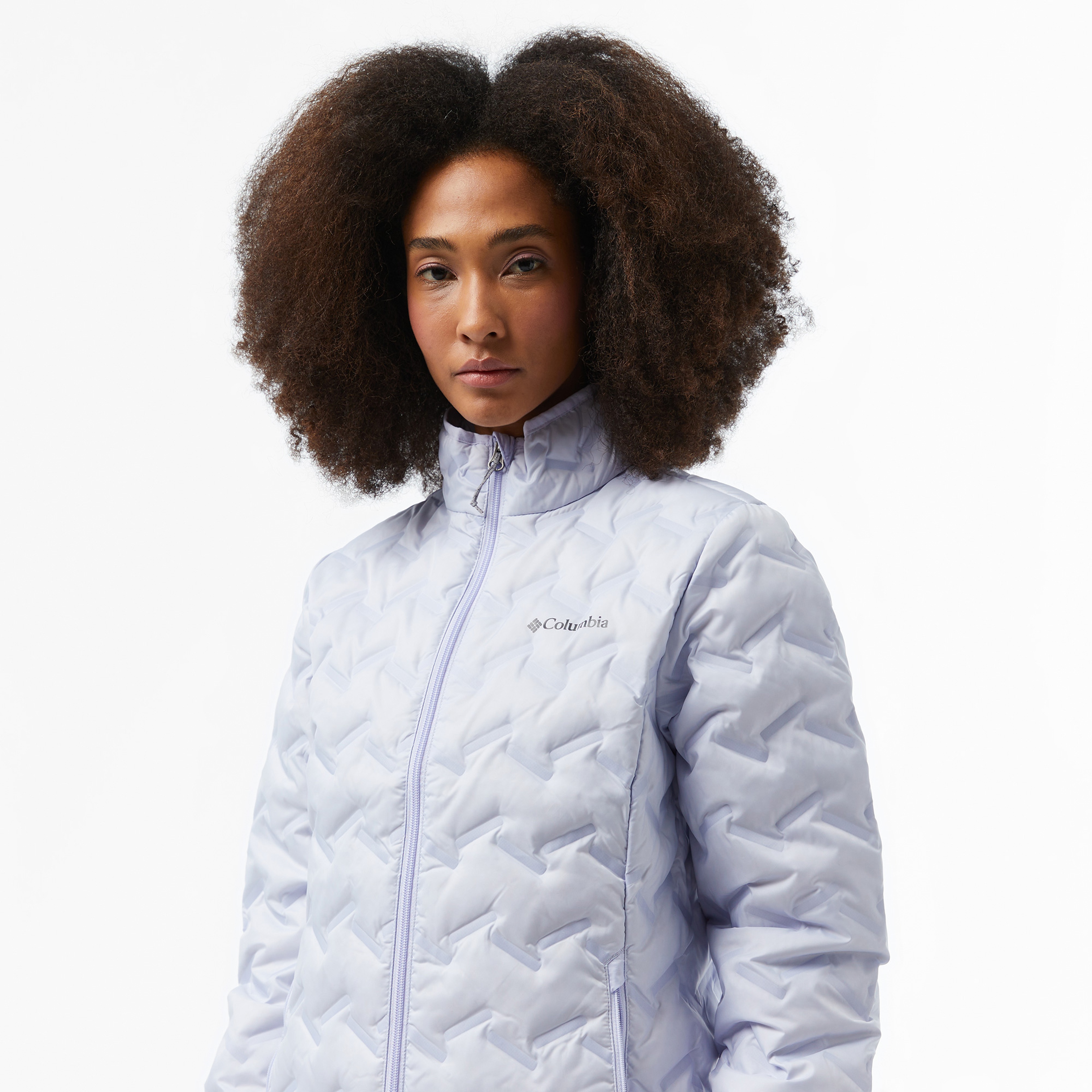 Columbia Delta Ridge II Down Kadın Mor Mont