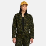 Timberland Strafford Quılted Washed Canvas Printed Kadın Yeşil Ceket