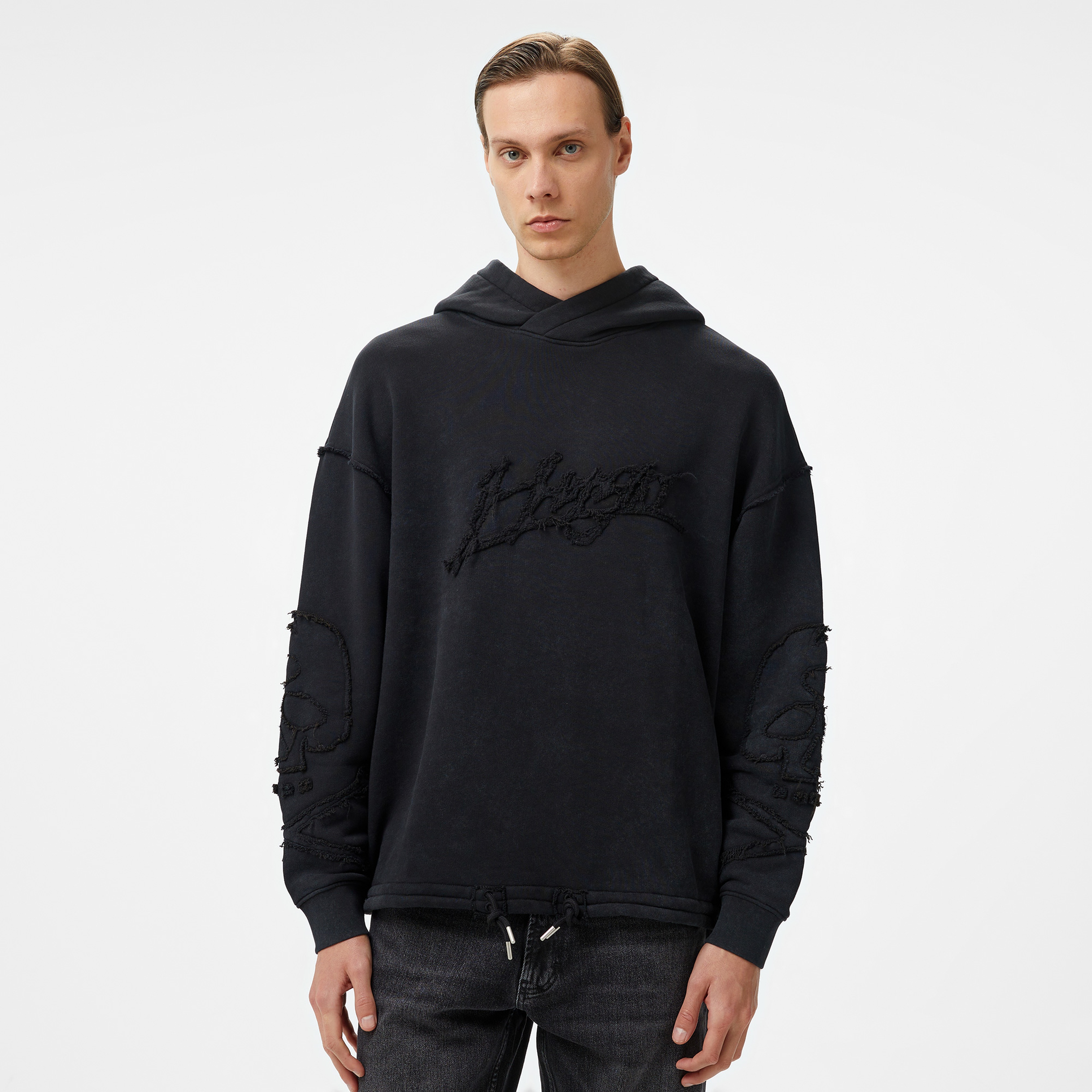 Hugo Daskuldy Erkek Siyah Sweatshirt