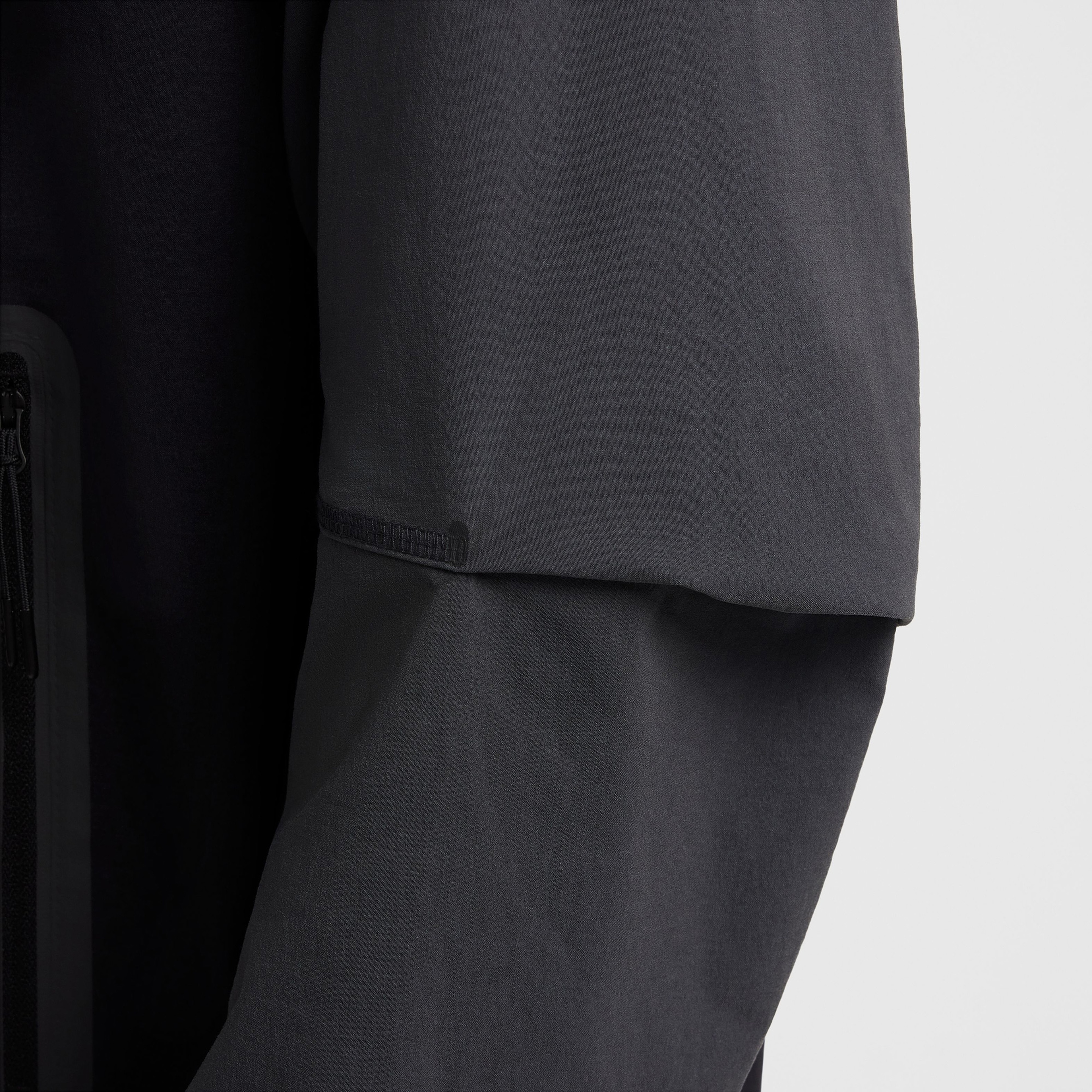 Nike Tech Dokuma Erkek Siyah Ceket