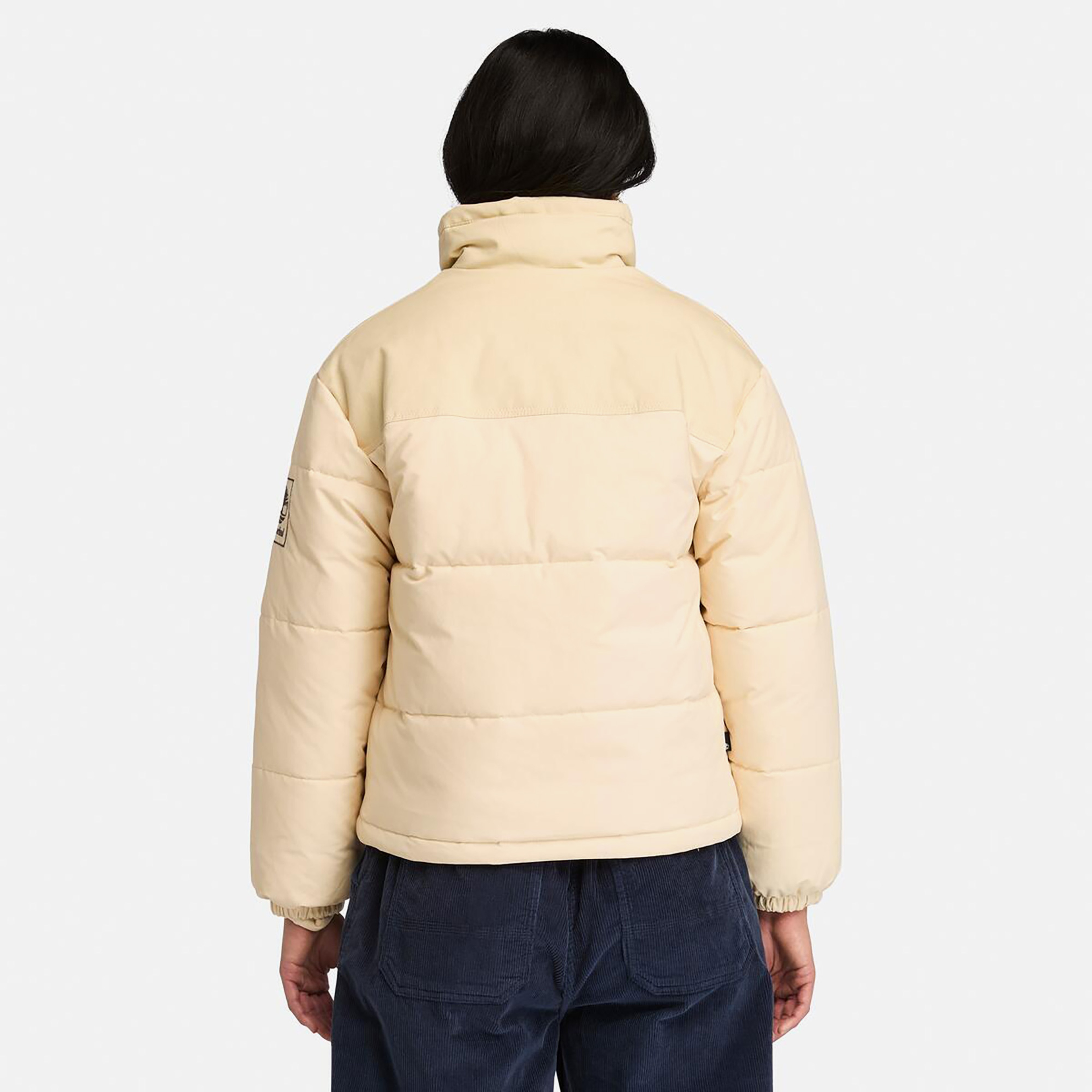 Timberland Welch Mountain Synthetic Insulated Puffer Kadın Bej Ceket