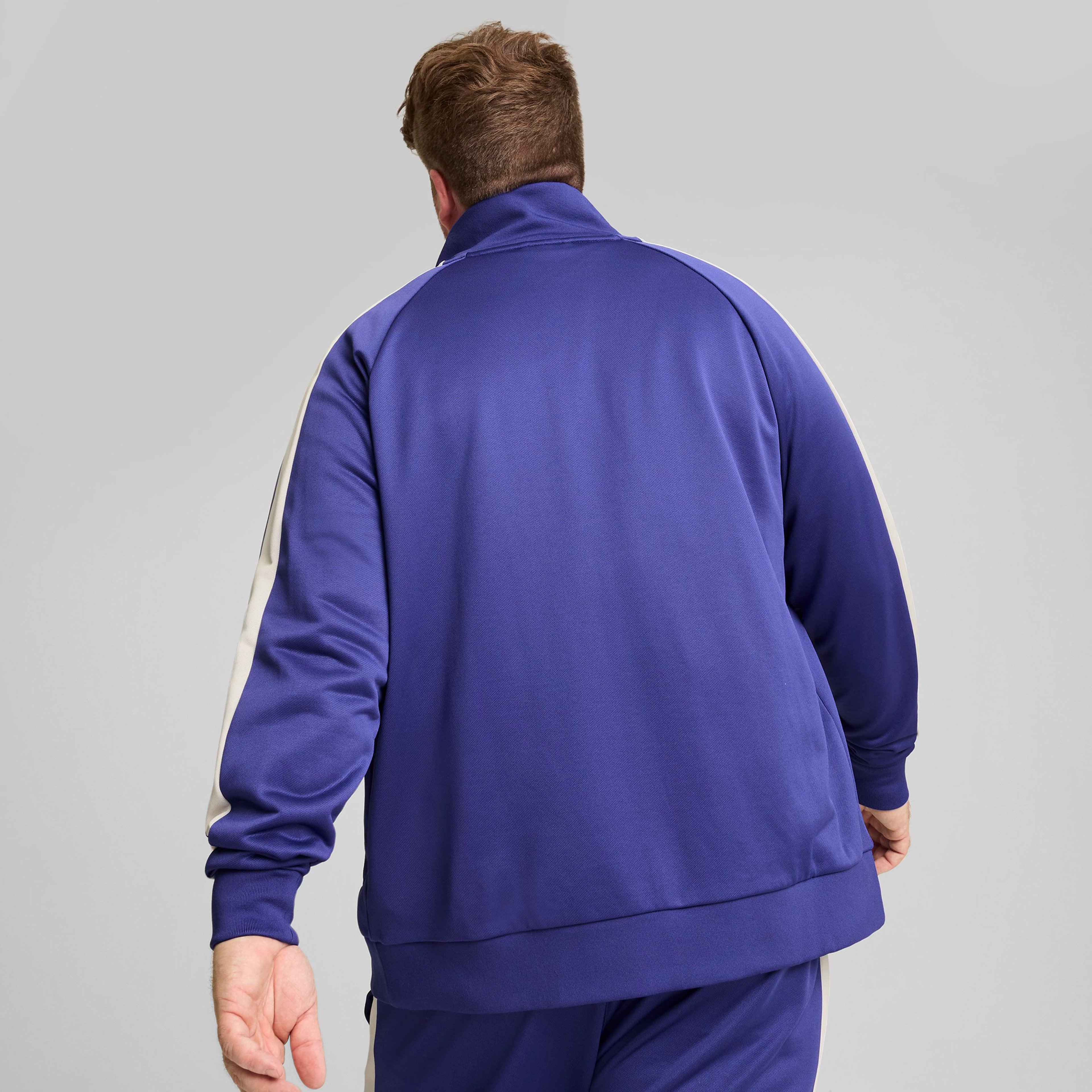 Puma T7 Iconic Track Erkek Mor Ceket