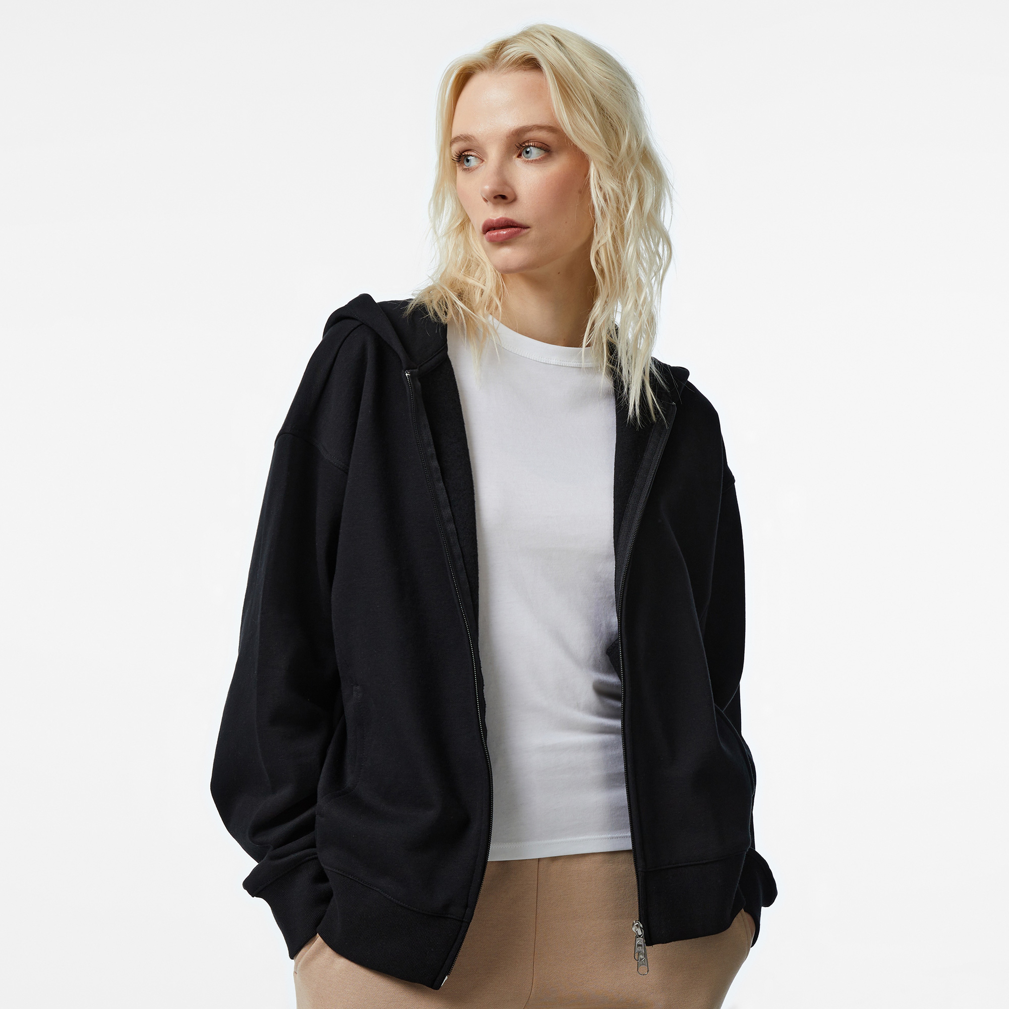 Champion Kadın Siyah Eşofman Üstü