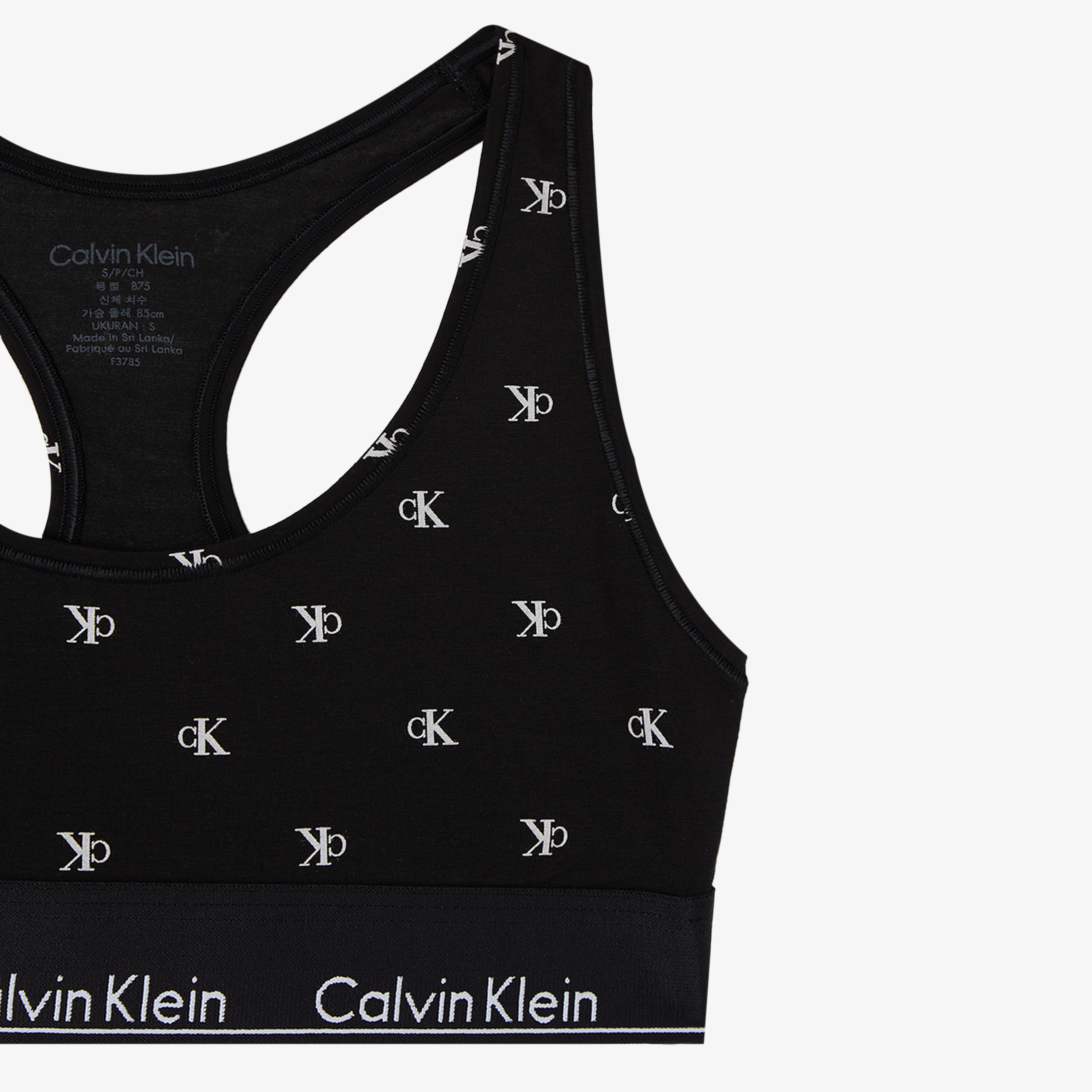 Calvin Klein Unlined Kadın Siyah Bra