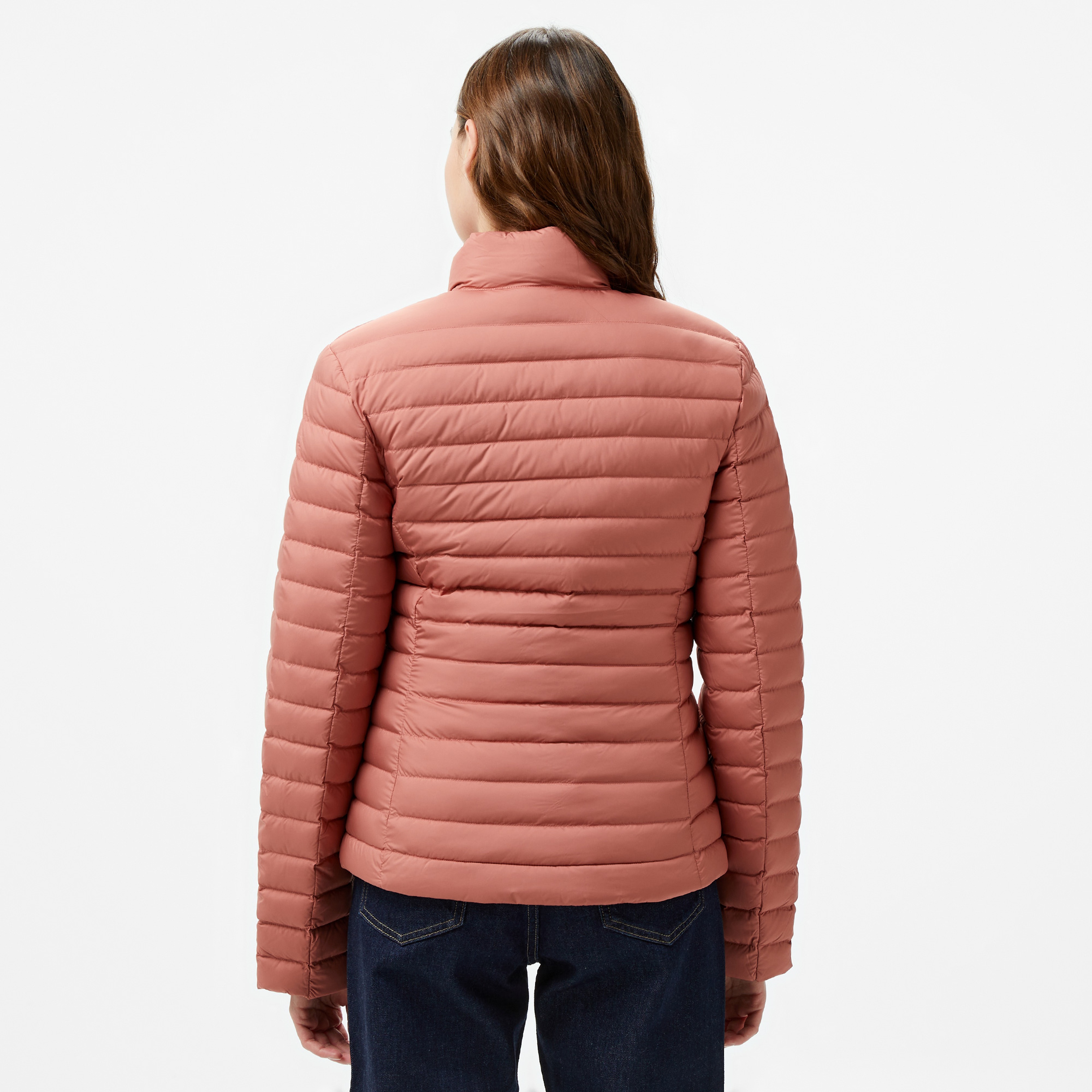 Calvin Klein Super Padded Packable Kadın Turuncu Ceket