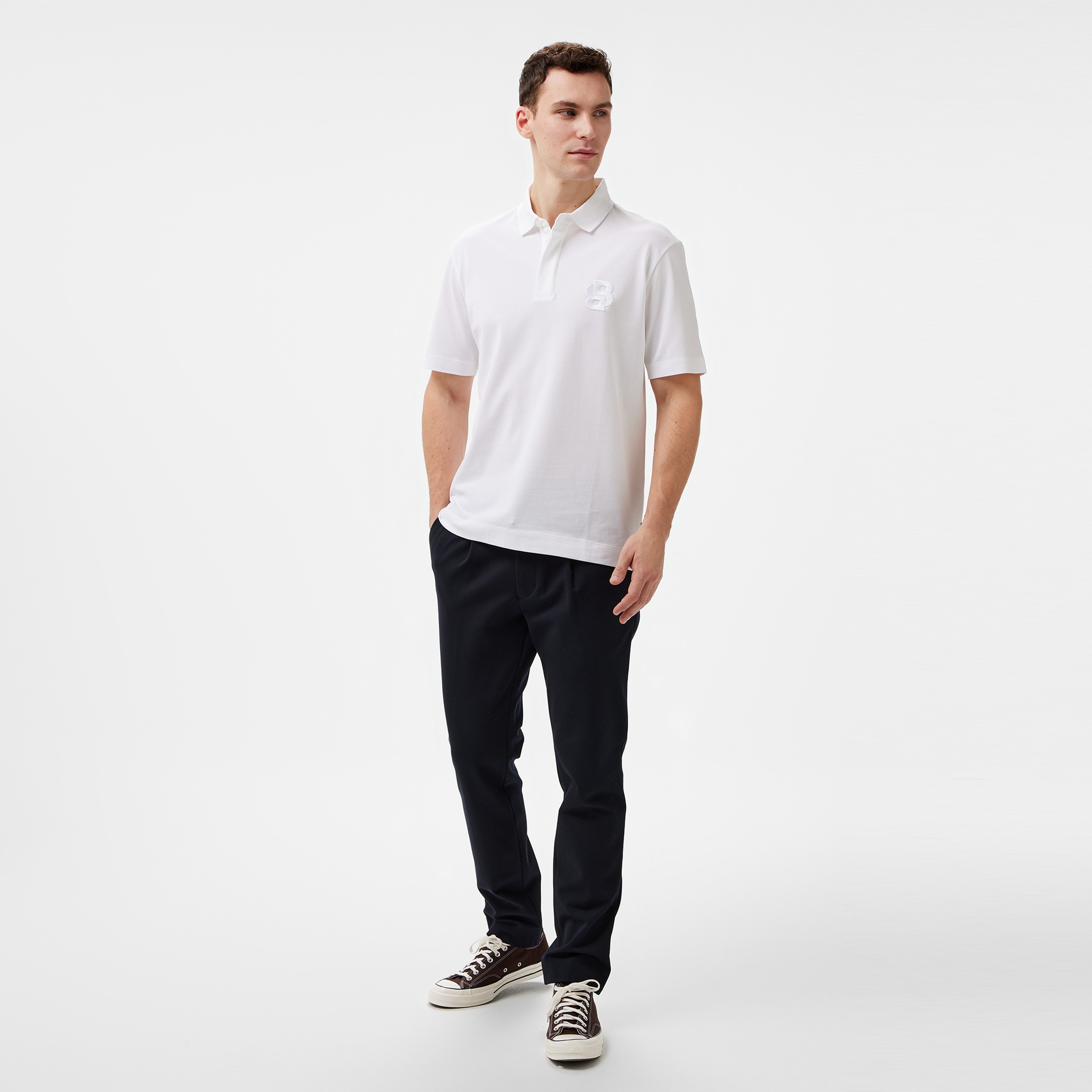 Boss C-Payto 23 Erkek Beyaz Polo