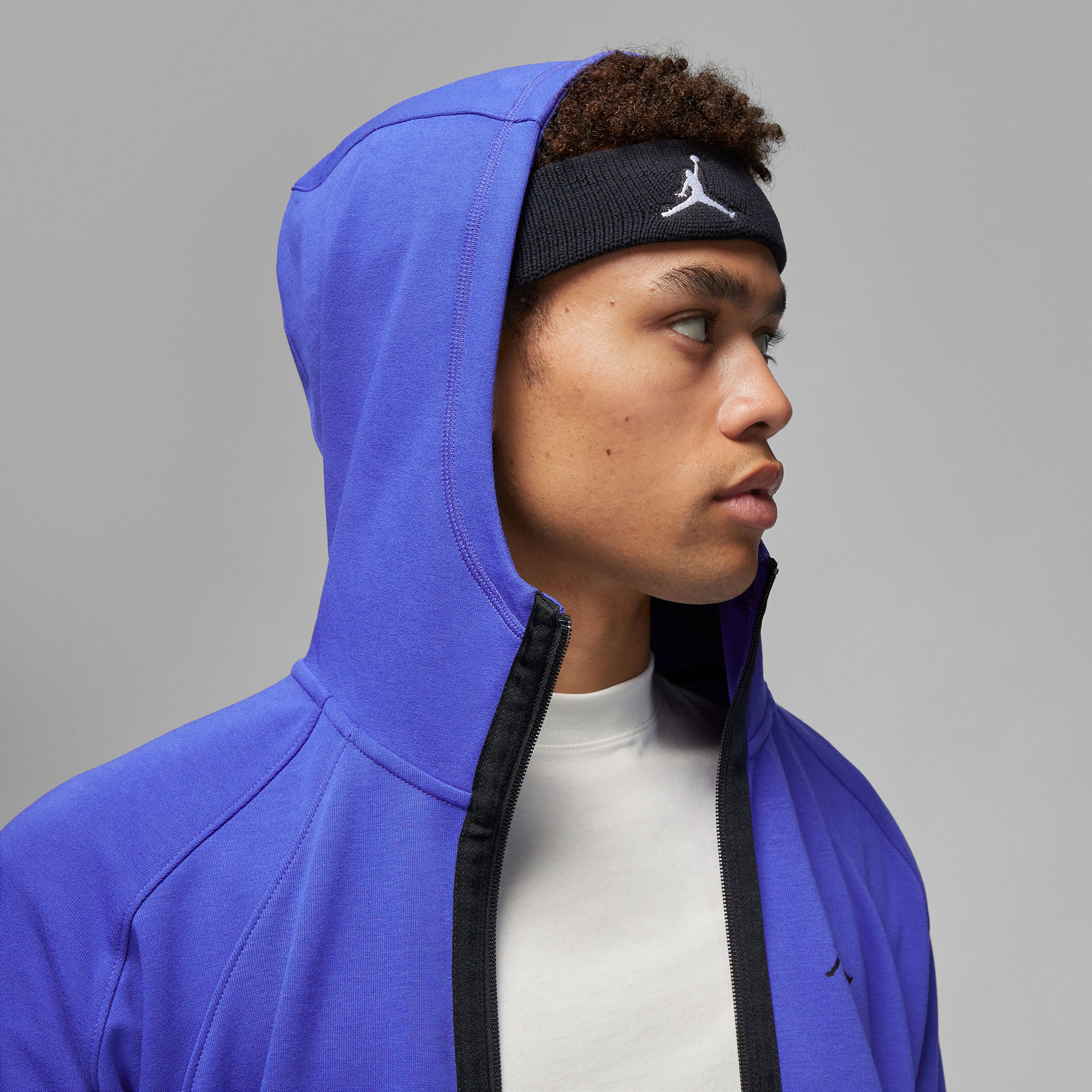 Jordan Dri-Fit Sport Erkek Mavi Sweatshirt