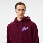The Hundreds Blurred Slant Pullover Erkek Kırmızı Sweatshirt