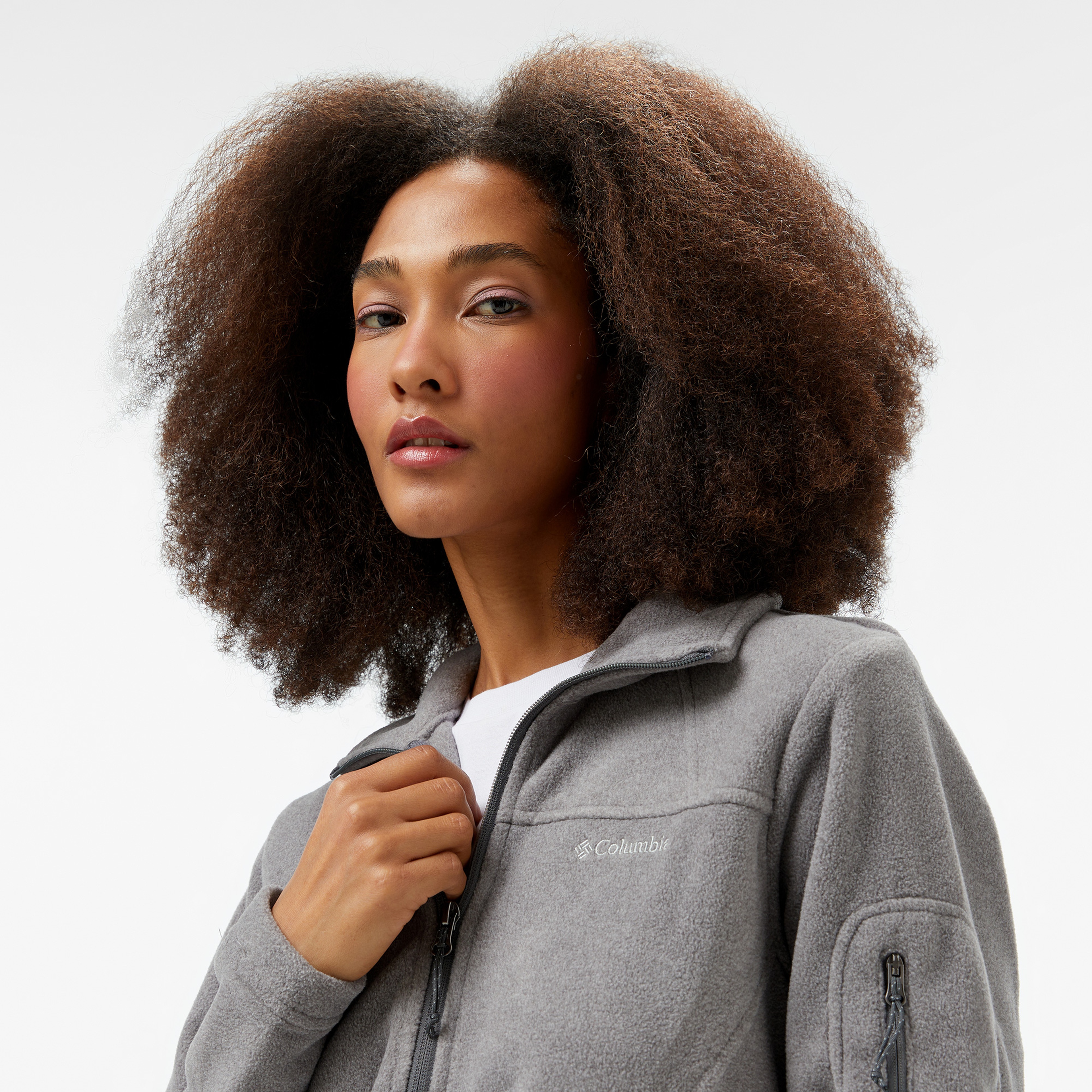 Columbia Fast Trek II Kadın Gri Fermuarlı PolarXSEL6081| Occasion