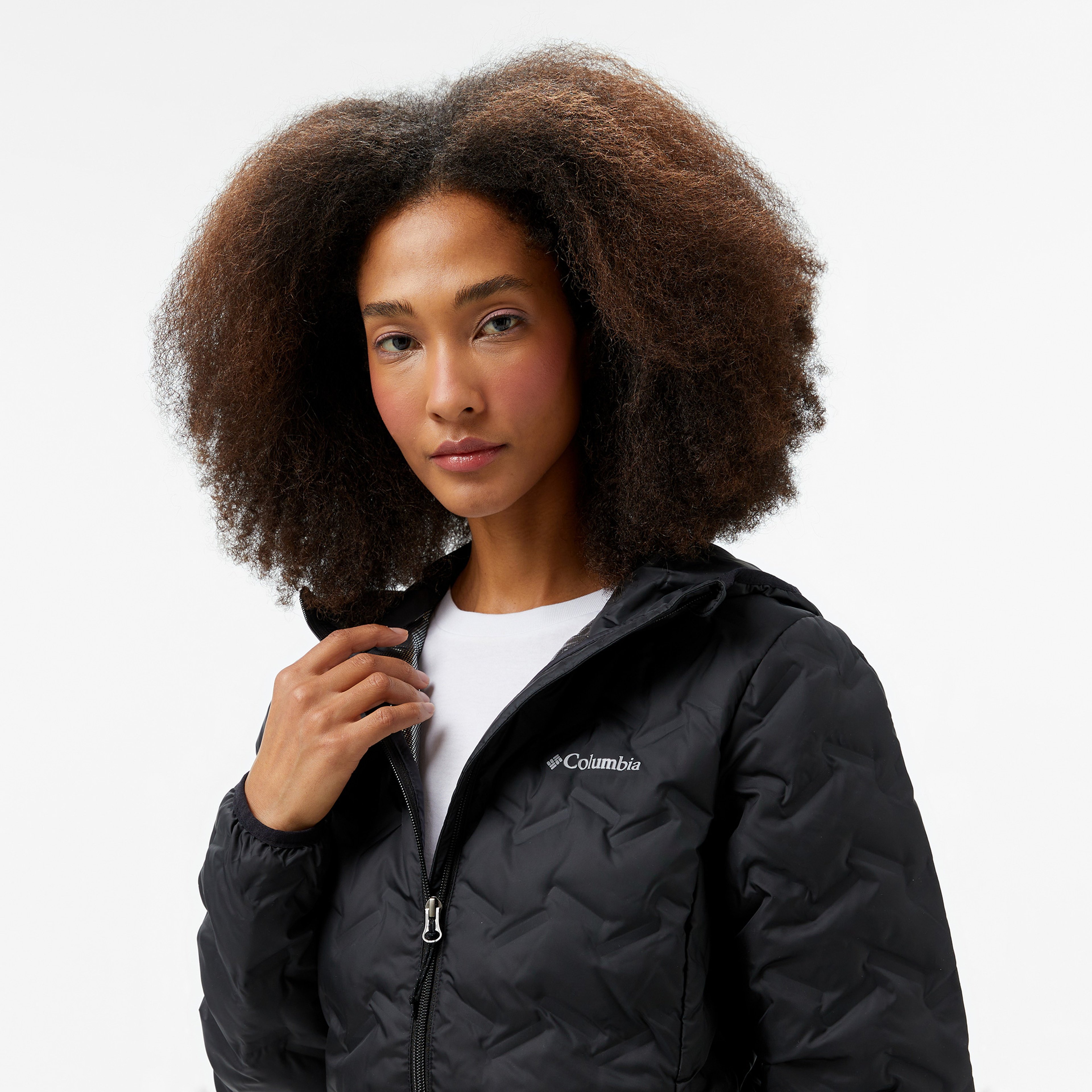 Columbia Delta Ridge II Down Kadın Siyah Mont