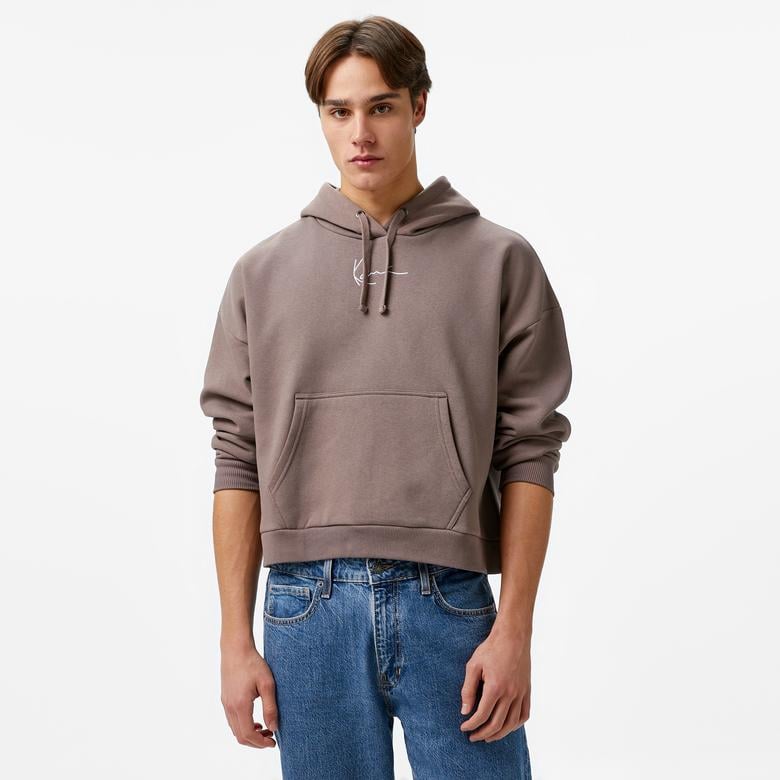Karl Kani Small Signature Essential Os Kadın Bej Sweatshirt