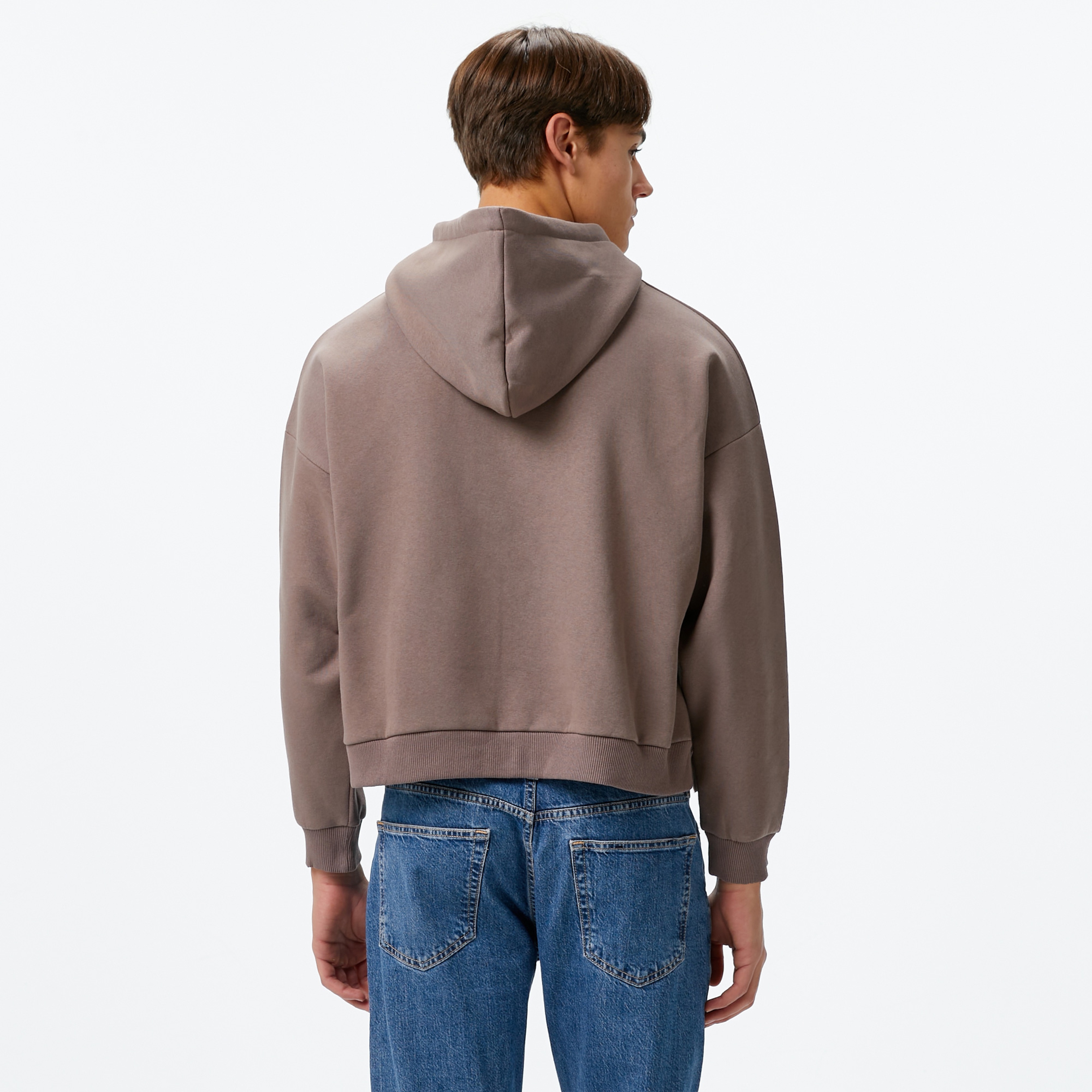 Karl Kani Small Signature Essential Os Kadın Bej Sweatshirt