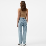 Calvin Klein Jeans High Rise Straight Kadın Mavi Jean