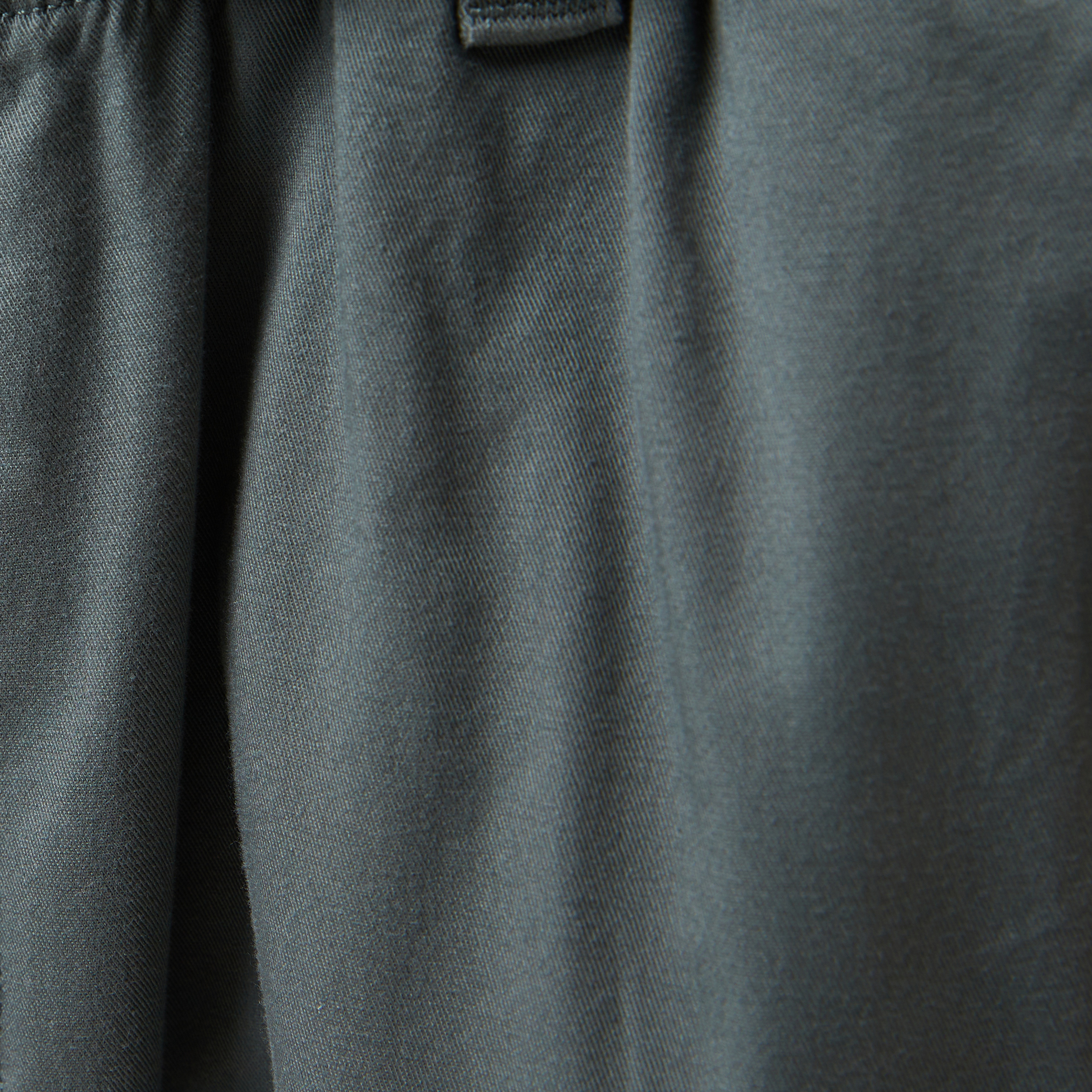 Calvin Klein Jeans Regular Straight Erkek Gri Kargo Pantolon