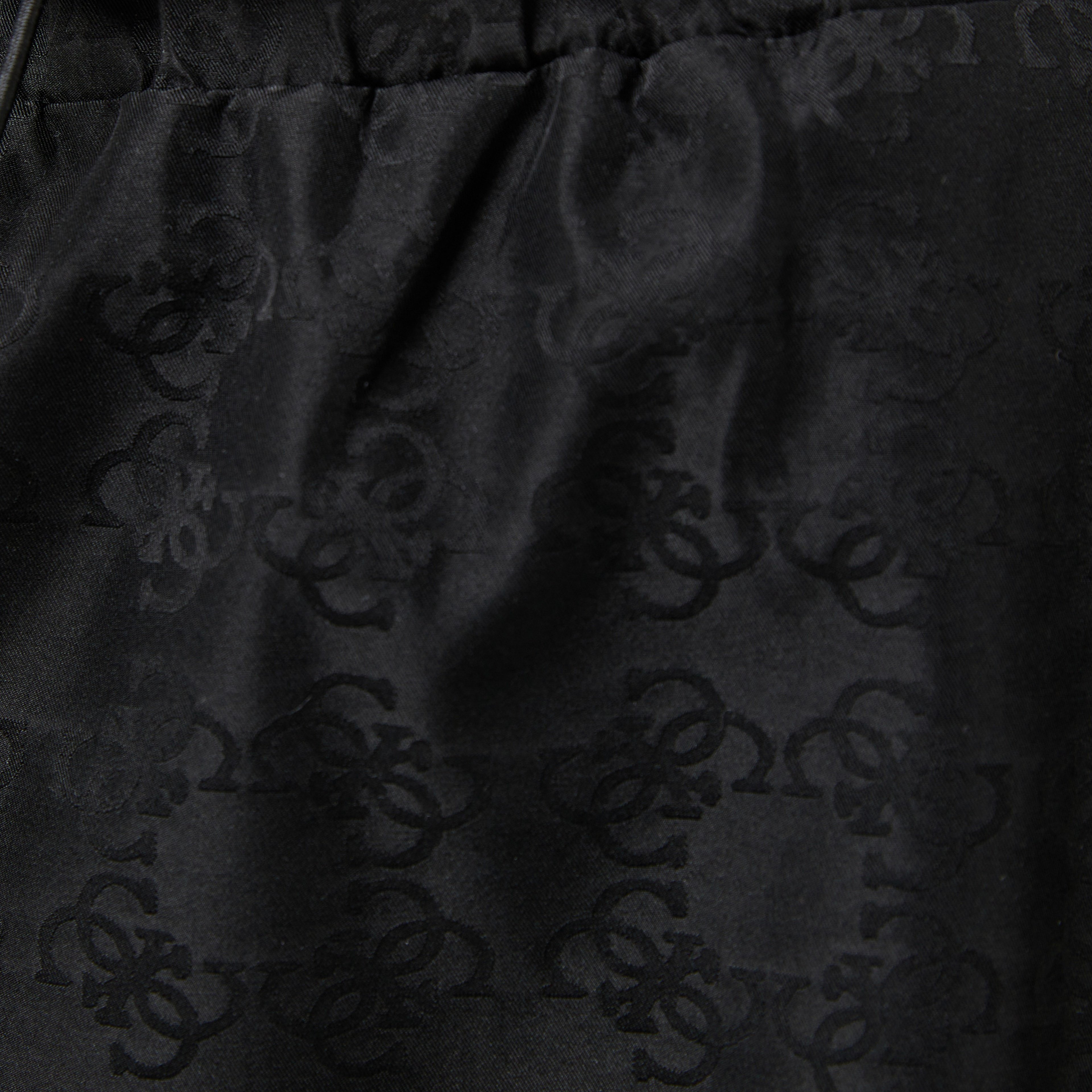 Guess 4Logo Eco Bonded Kadın Siyah Etek