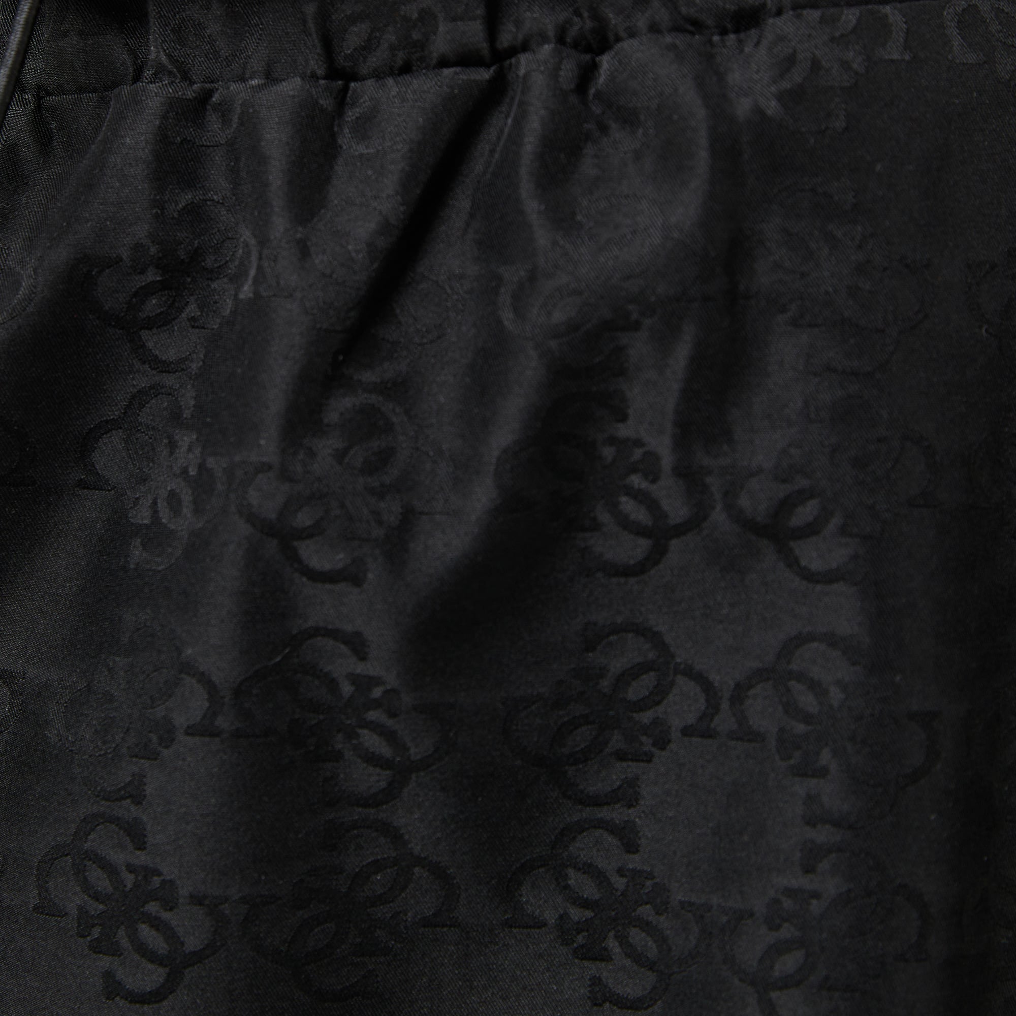 Guess 4Logo Eco Bonded Kadın Siyah Etek