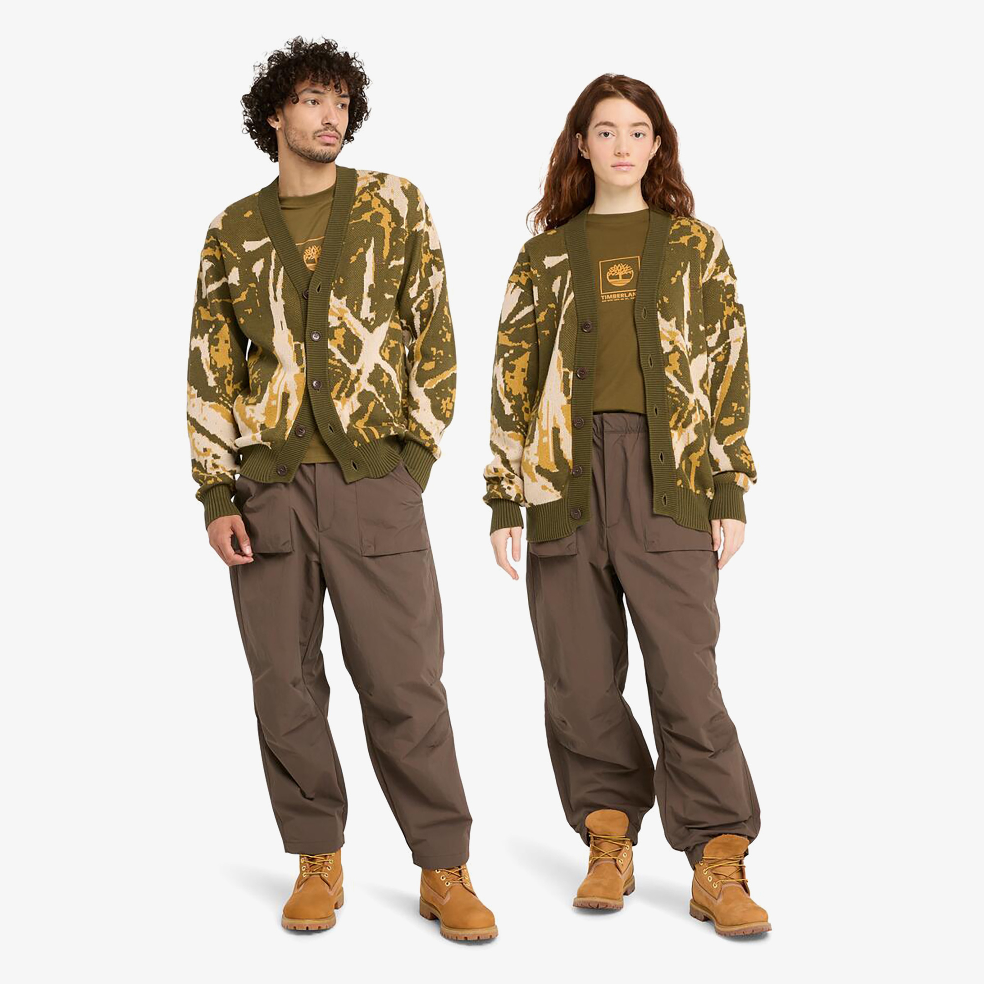 Timberland Forest Camo Erkek Haki Süveter